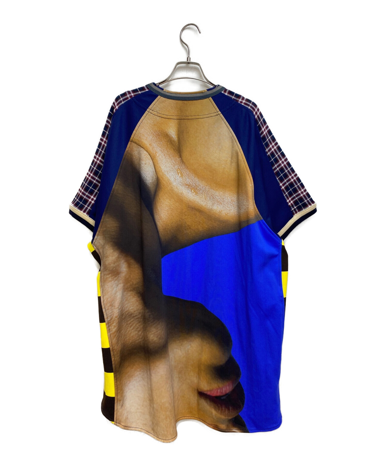 中古・古着通販】MARNI (マルニ) ベースボールシャツ ネイビー 