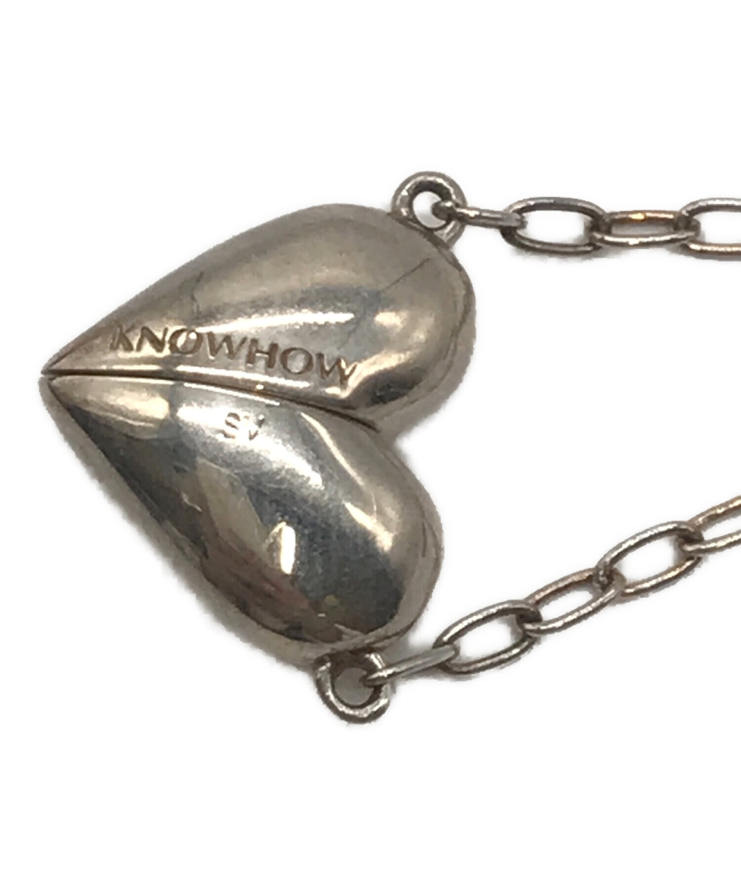中古・古着通販】KNOWHOW (ノウハウ) Magnets Heart ネックレス 