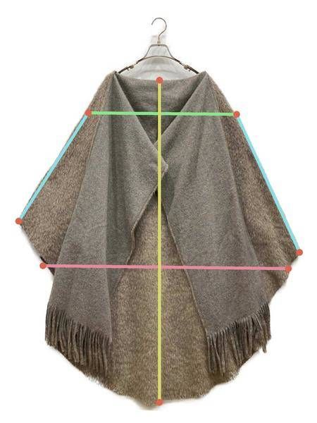 MM6 Madison Margiela メゾンマルジェラ　ポンチョ お値下げ MM6 Maison Margiela(エムエムシックス) ポンチョ・ケープ(レディース