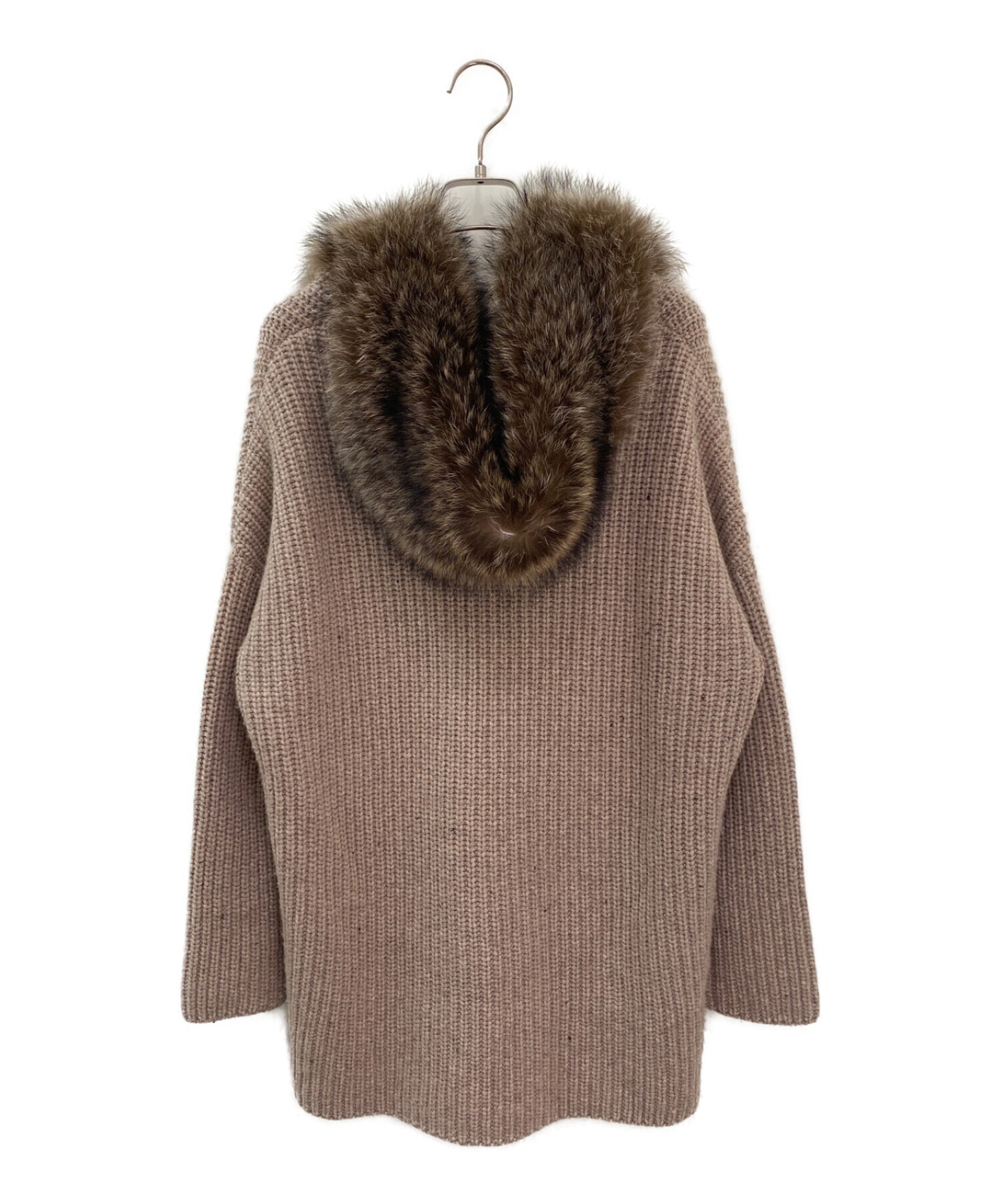 中古・古着通販】BRUNELLO CUCINELLI (ブルネロクチネリ) ファーフード