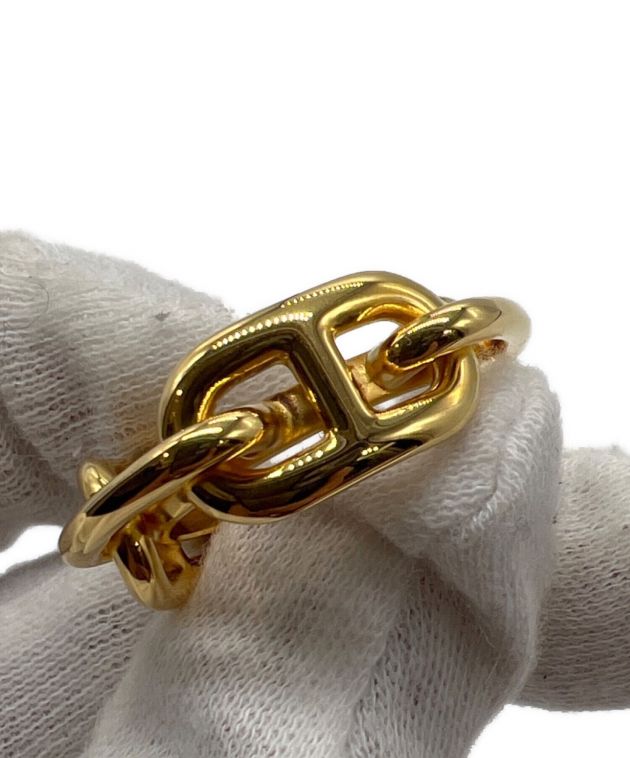 中古・古着通販】HERMES (エルメス) スカーフリング ゴールド