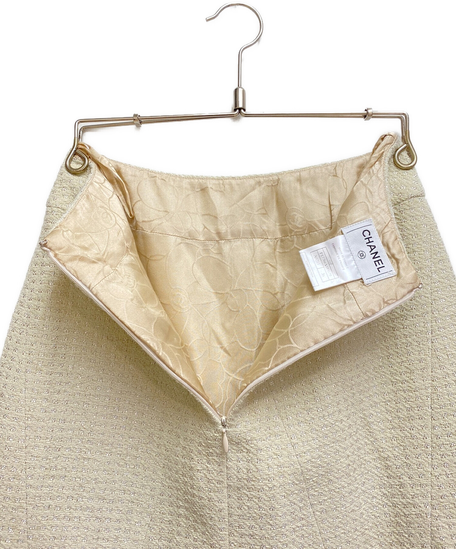 中古・古着通販】CHANEL (シャネル) セットアップスーツ アイボリー