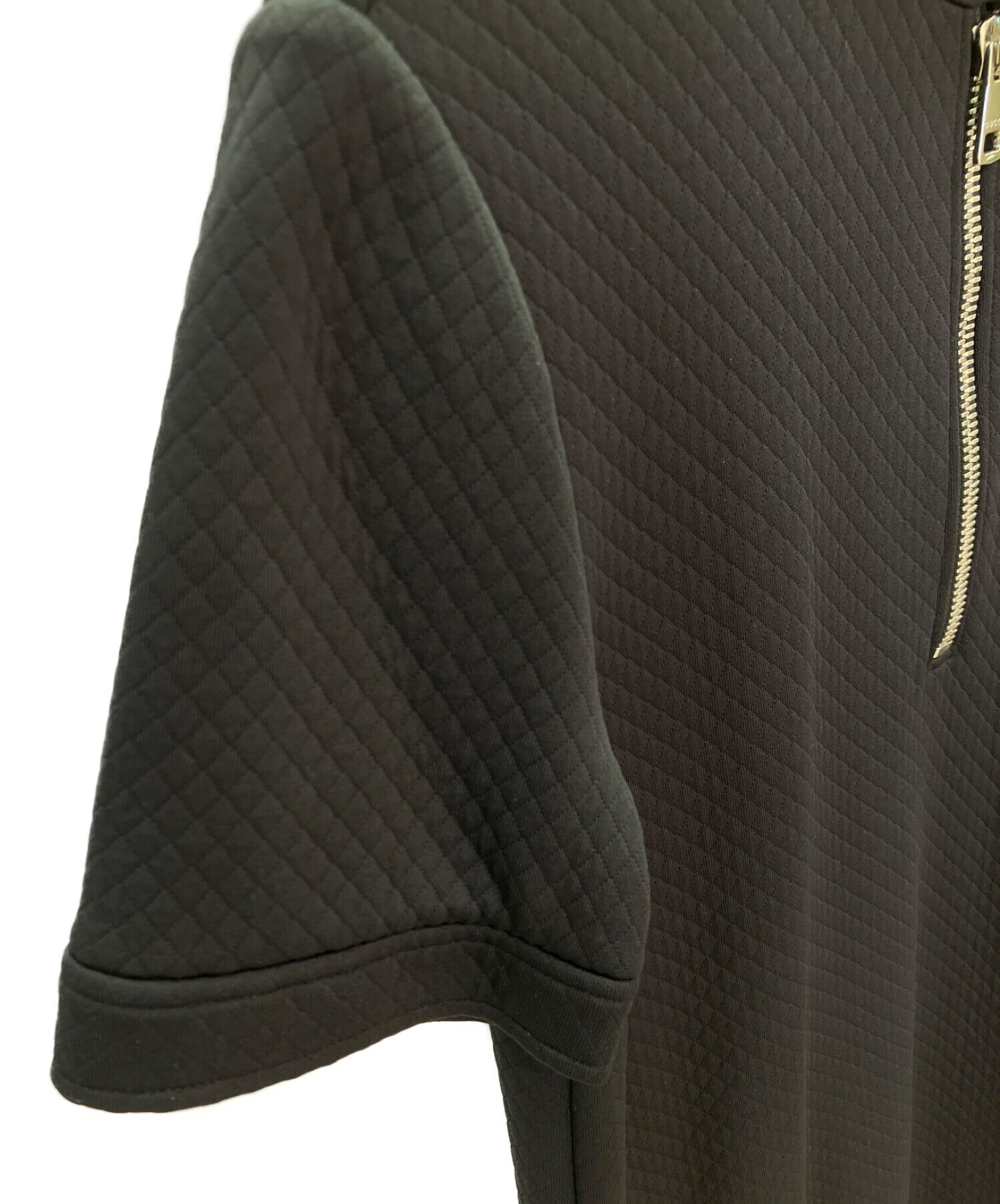 中古・古着通販】GUCCI (グッチ) ハーフジップワッフル半袖ワンピース