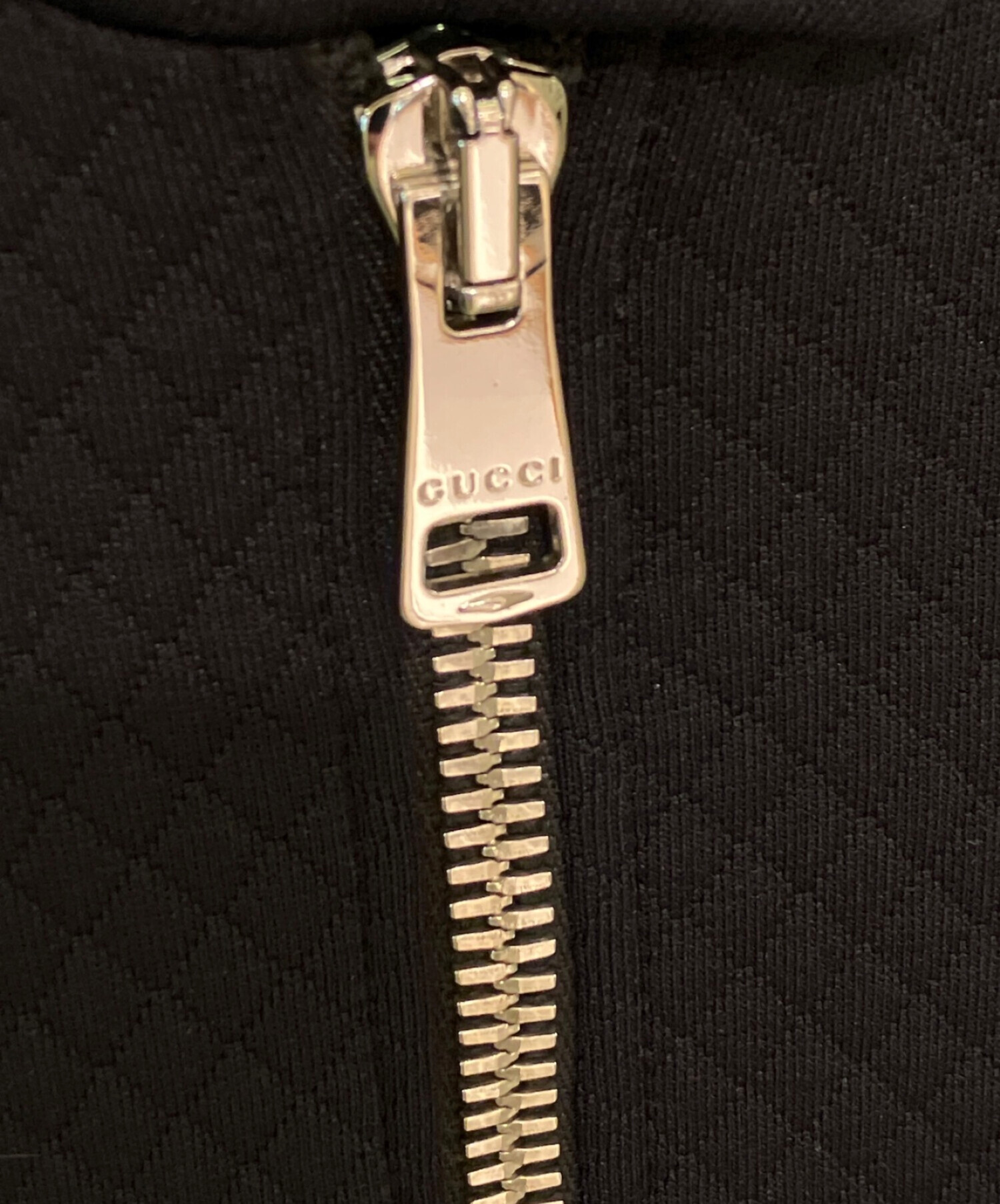 中古・古着通販】GUCCI (グッチ) ハーフジップワッフル半袖ワンピース