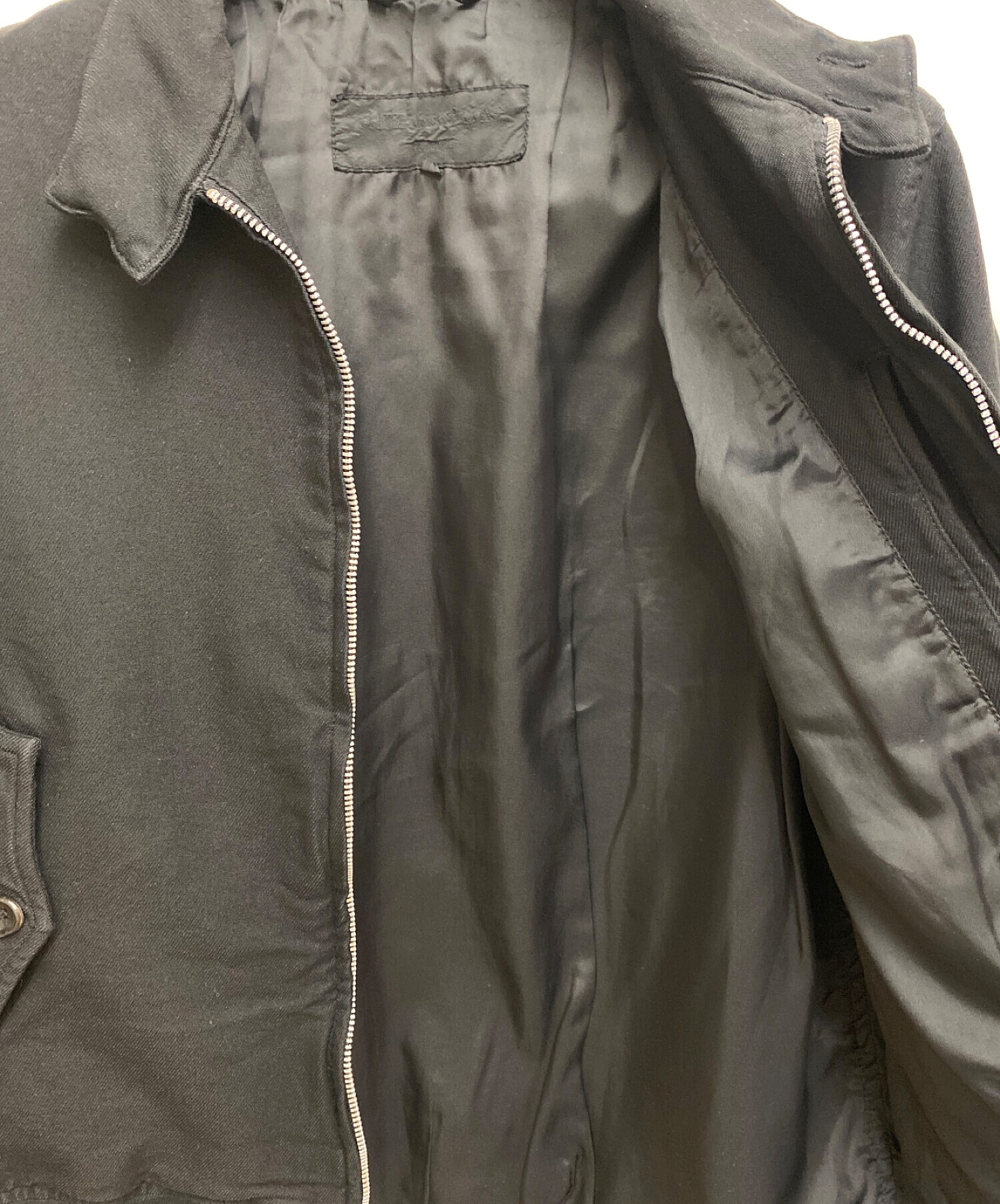 コムデギャルソンオム 縮絨ブルゾン カーブ期 AD2003 コムデギャルソン