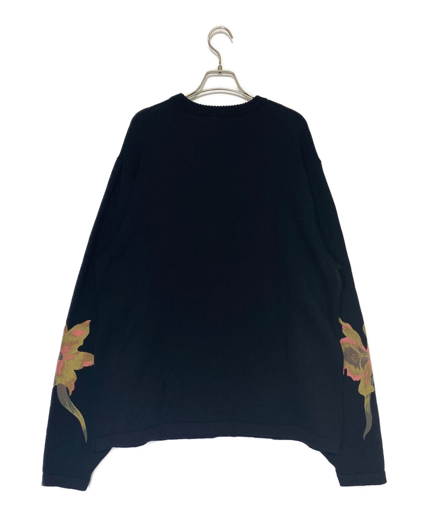 中古・古着通販】stussy (ステューシー) ORCHID SWEATER ブラック 