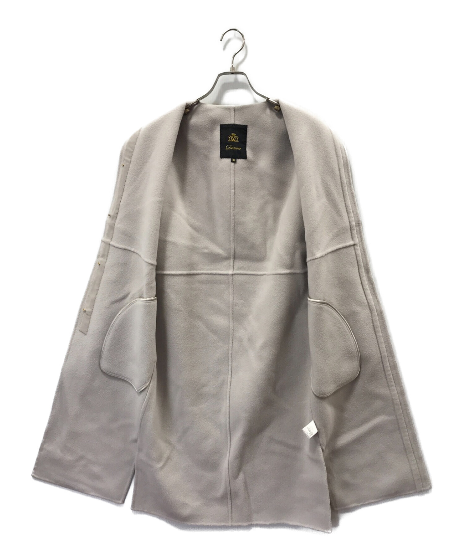 中古・古着通販】DRAWER (ドゥロワー) ウールケヌキロングノー