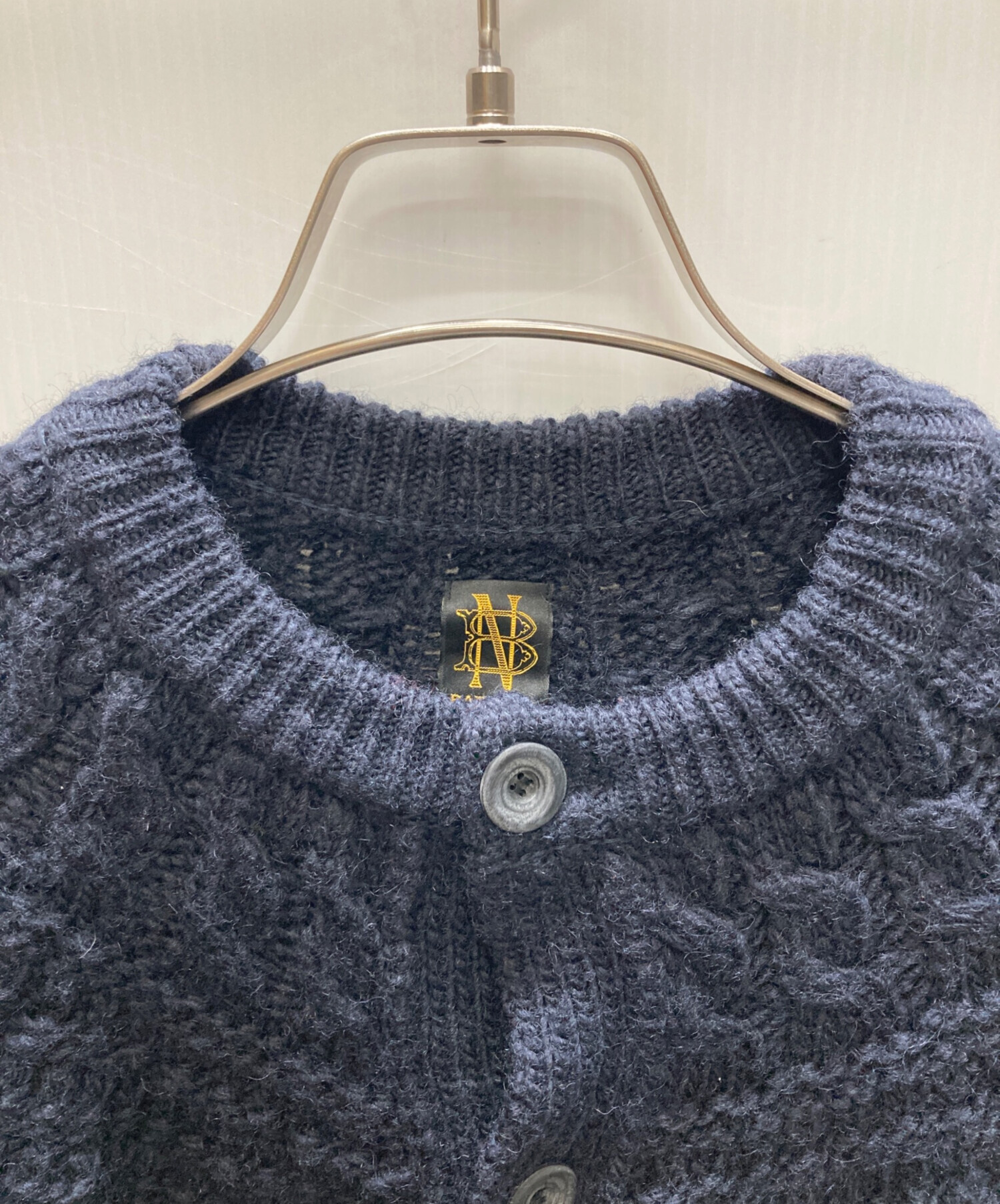 中古・古着通販】BATONER (バトナ―) MOHAIR NORDIC DRIVERS KNIT 