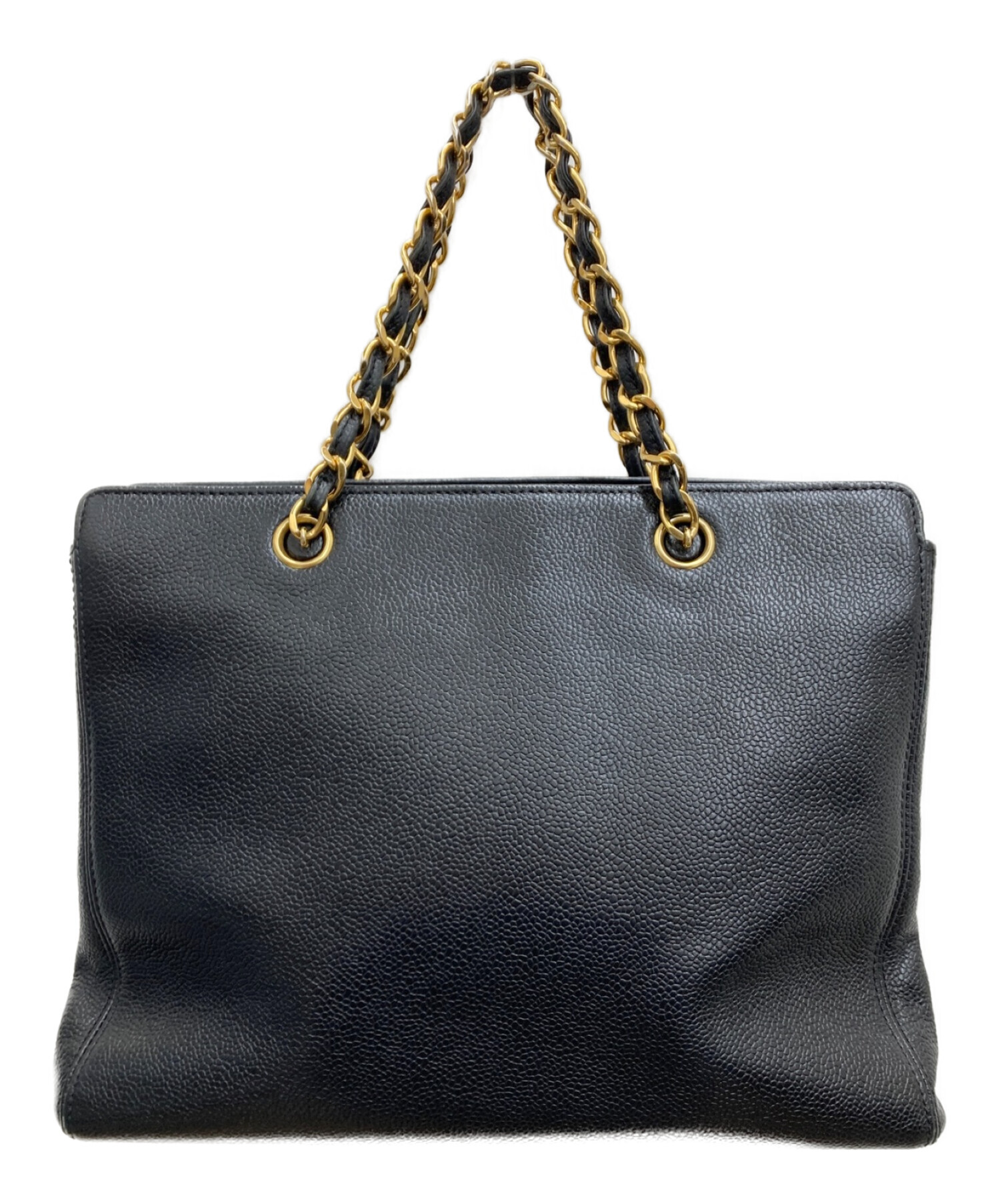 中古・古着通販】CHANEL (シャネル) キャビアスキン チェーン