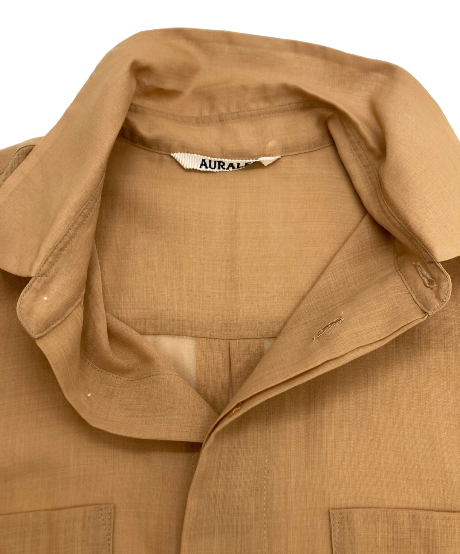 中古・古着通販】AURALEE (オーラリー) WOOL POLYESTER SHEER CLOTH  