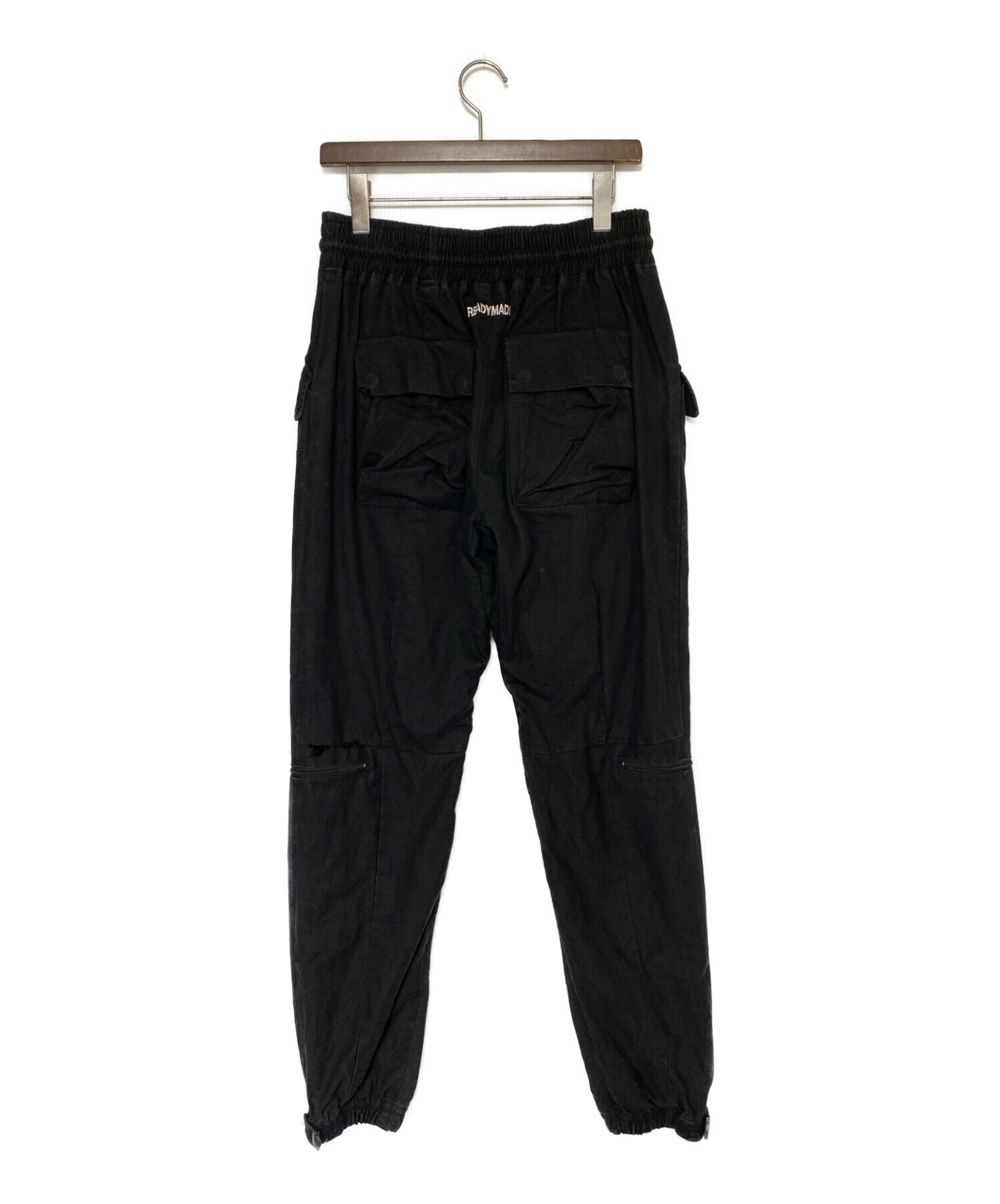 中古・古着通販】READYMADE (レディメイド) BLACK FIELD PANTS
