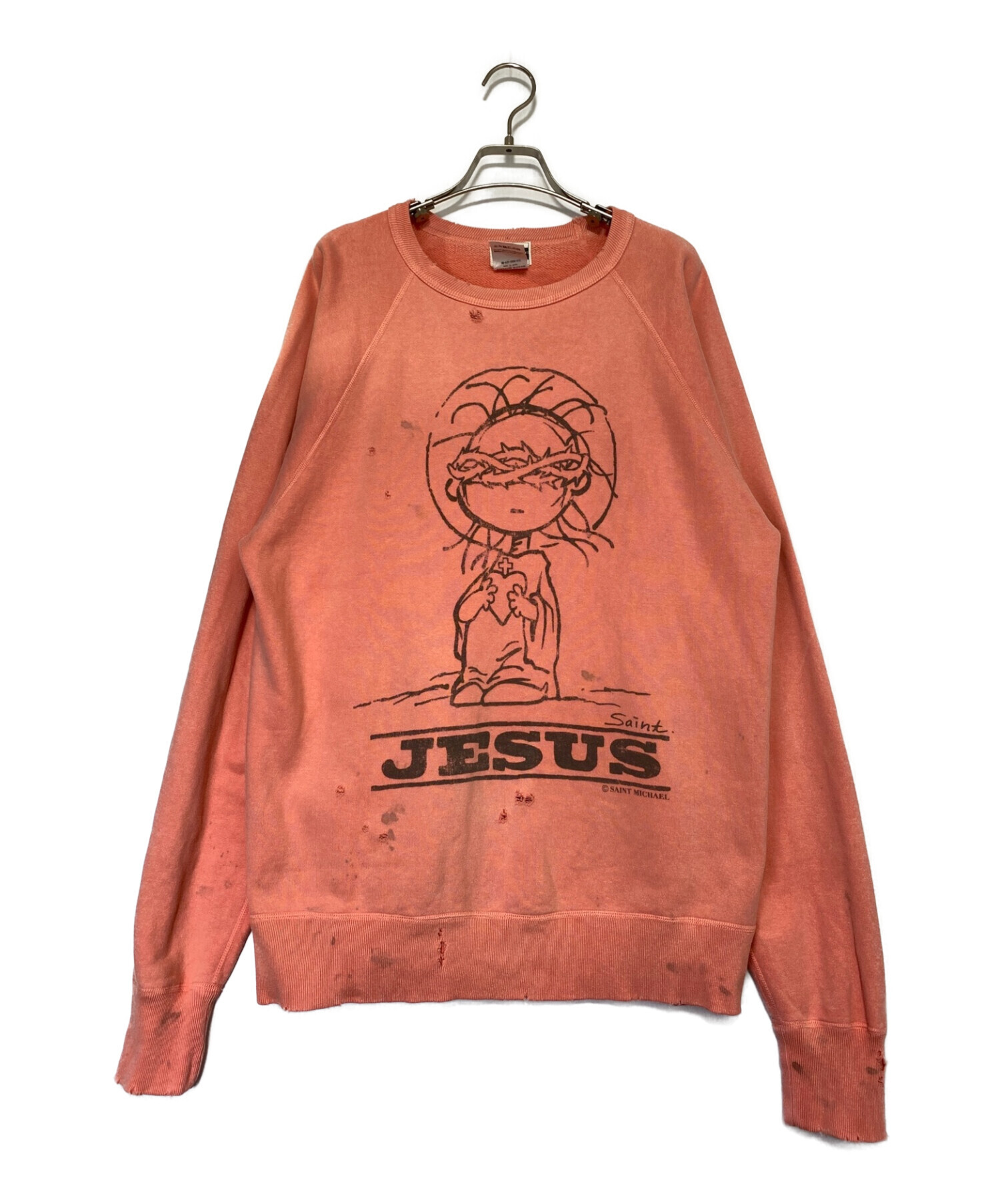 中古・古着通販】SAINT MICHAEL (セントマイケル) Raglan Sweat Shirt 