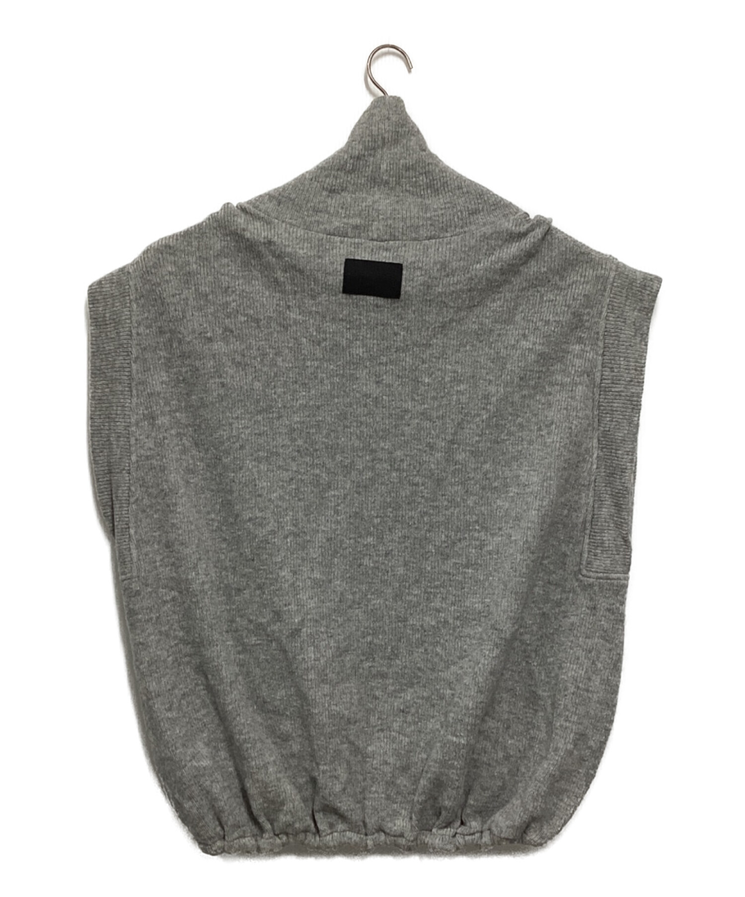 ✨美品✨　コグザビッグスモーク タートルネック　ニットポンチョ グレー　Free 中古・古着通販】COGTHEBIGSMOKE (コグザビッグスモーク