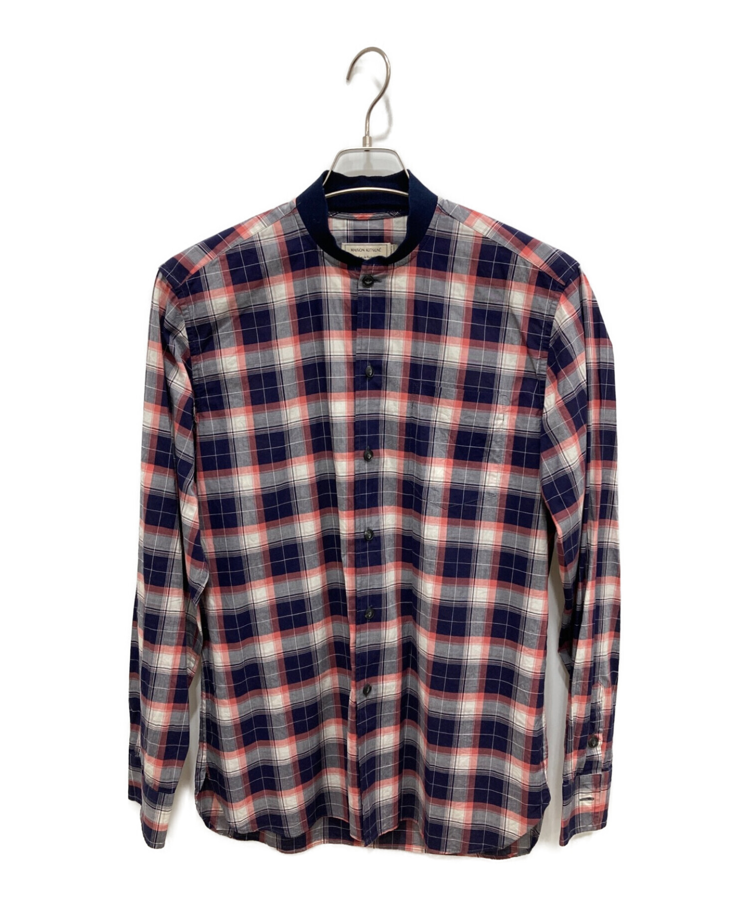サイトでは販売し MAISON KITSUNE / チェックシャツ 【公式通販】