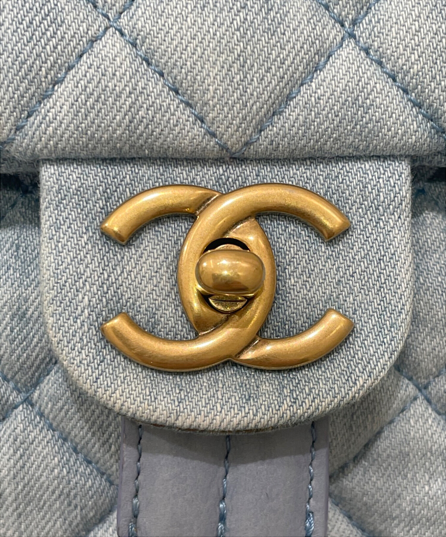 中古・古着通販】CHANEL (シャネル) マトラッセ ココマーク デニム 