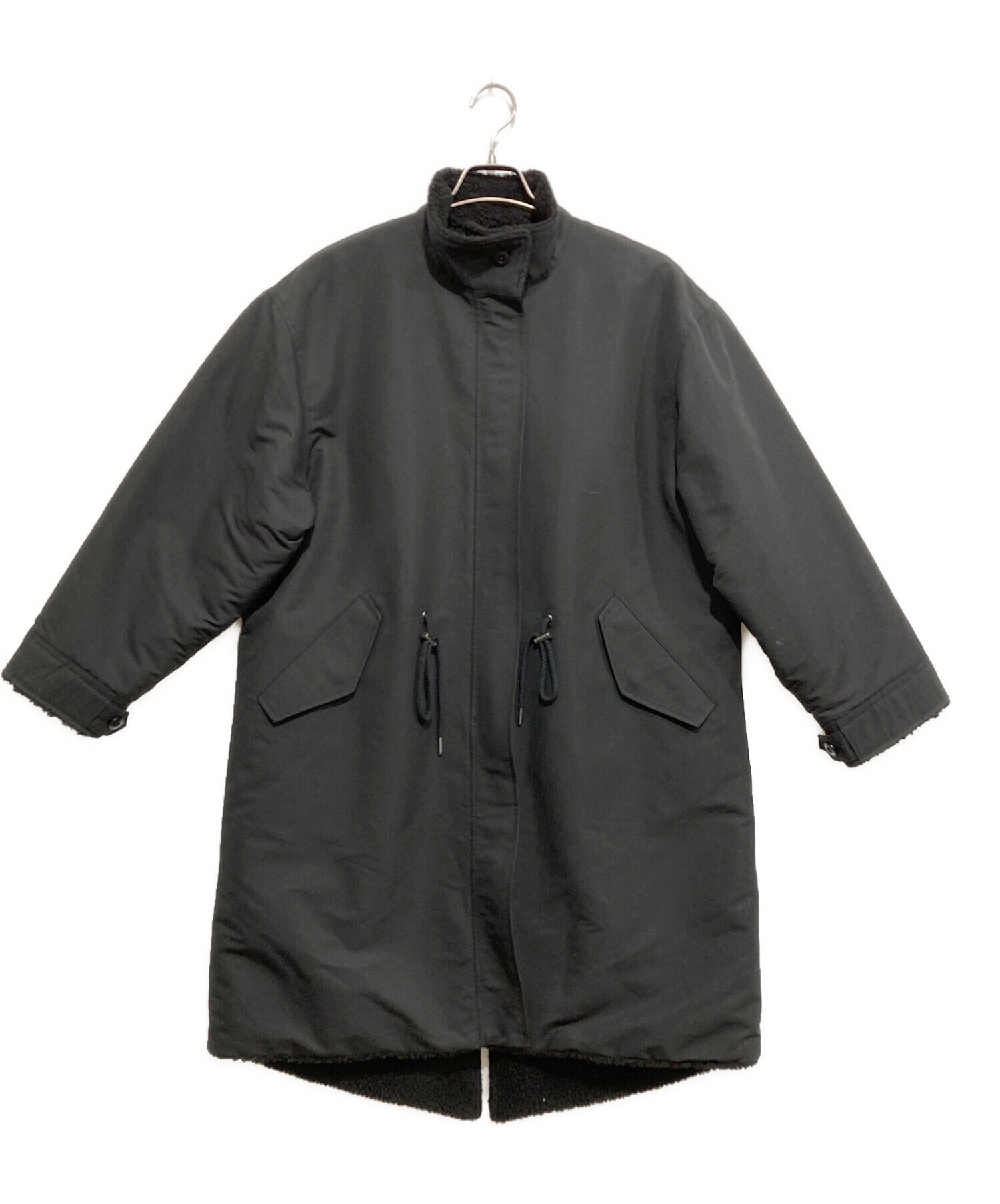 ボア×ポリエステル フィッシュテール リバーシブル コート BEAUTY&YOUTH UNITED ARROWS（ビューティーアンドユースユナイテッド