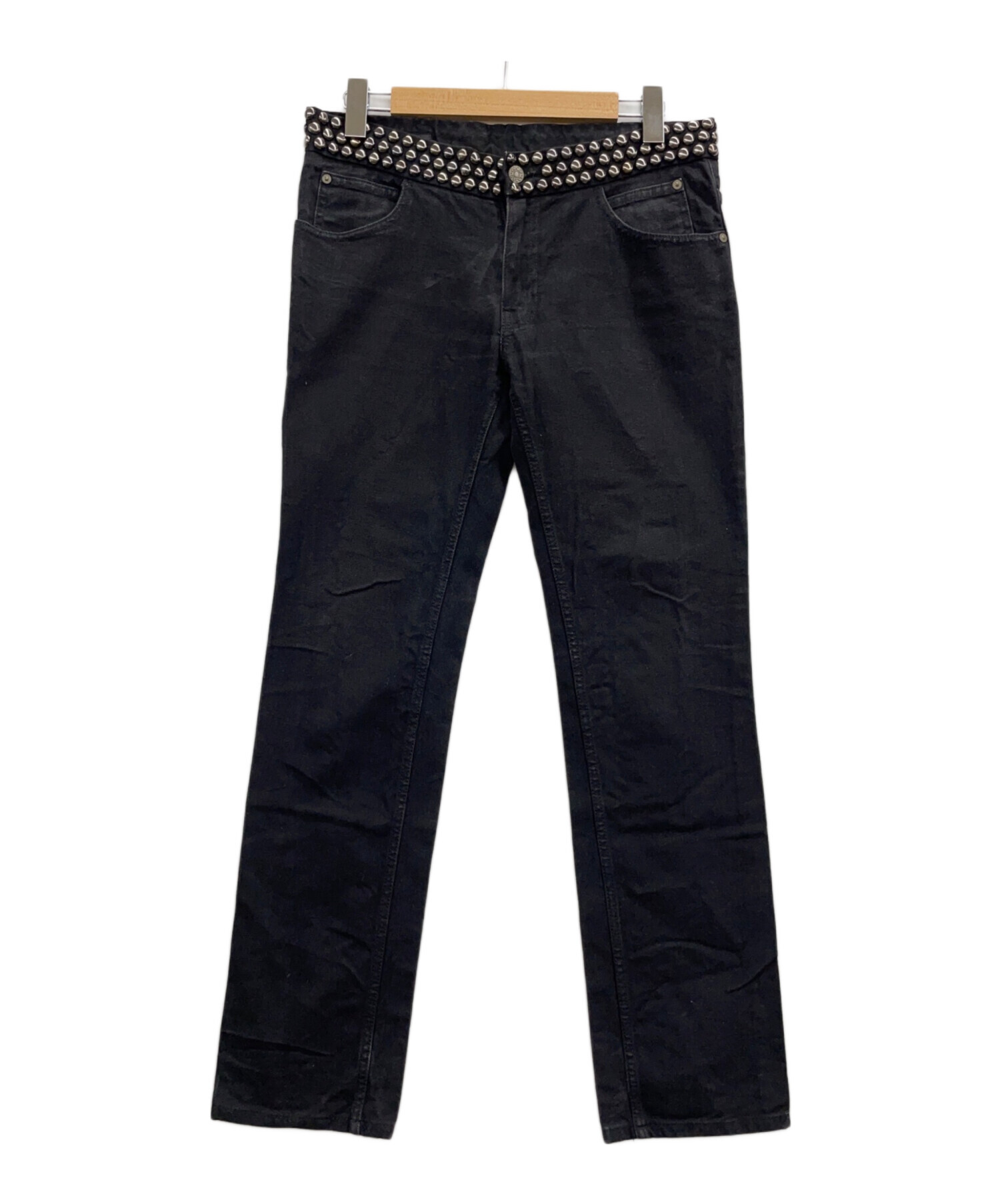 中古・古着通販】GUCCI (グッチ) ウエストスタッズデニムパンツ