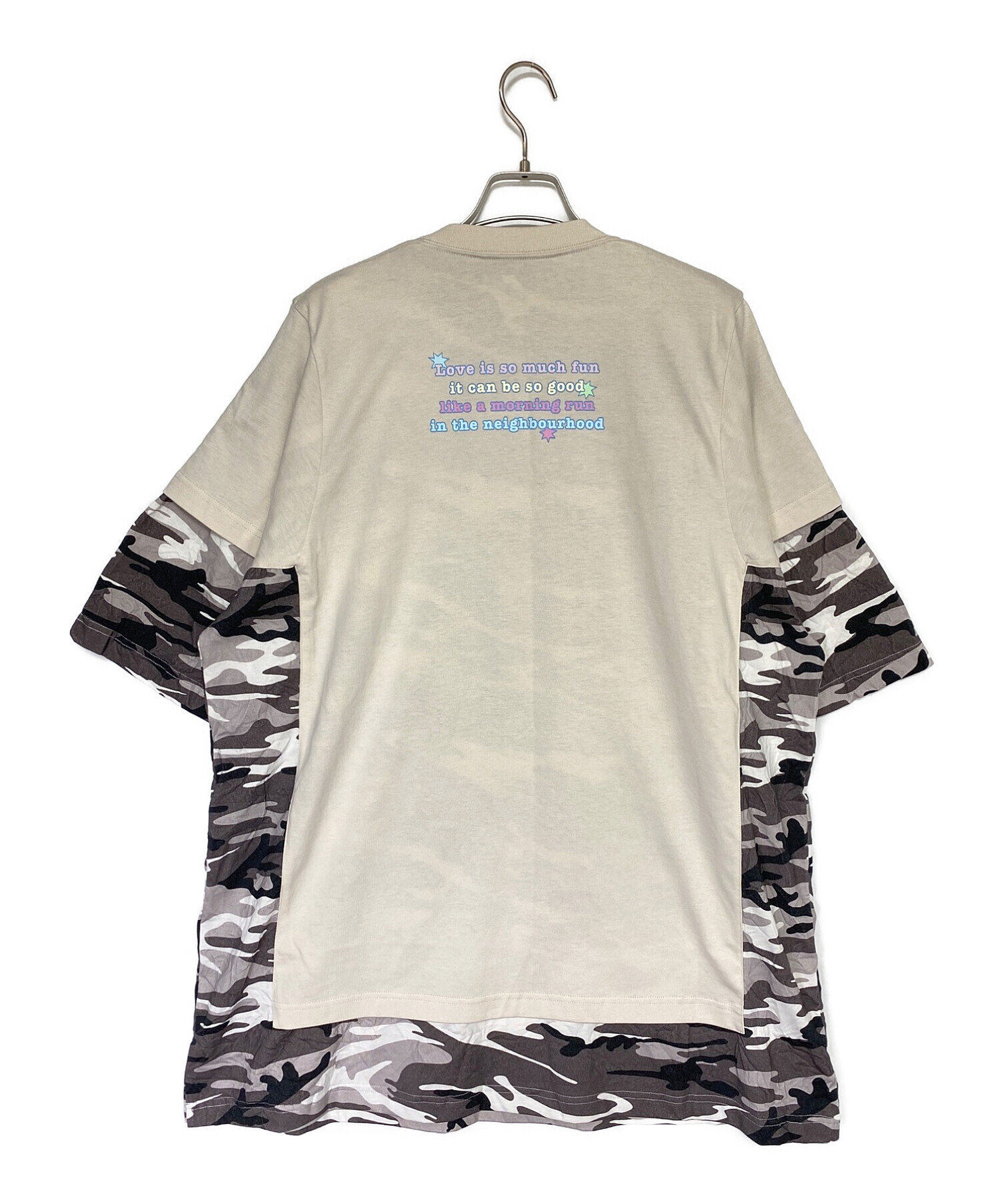 中古・古着通販】BALENCIAGA (バレンシアガ) Double layer T-shirt