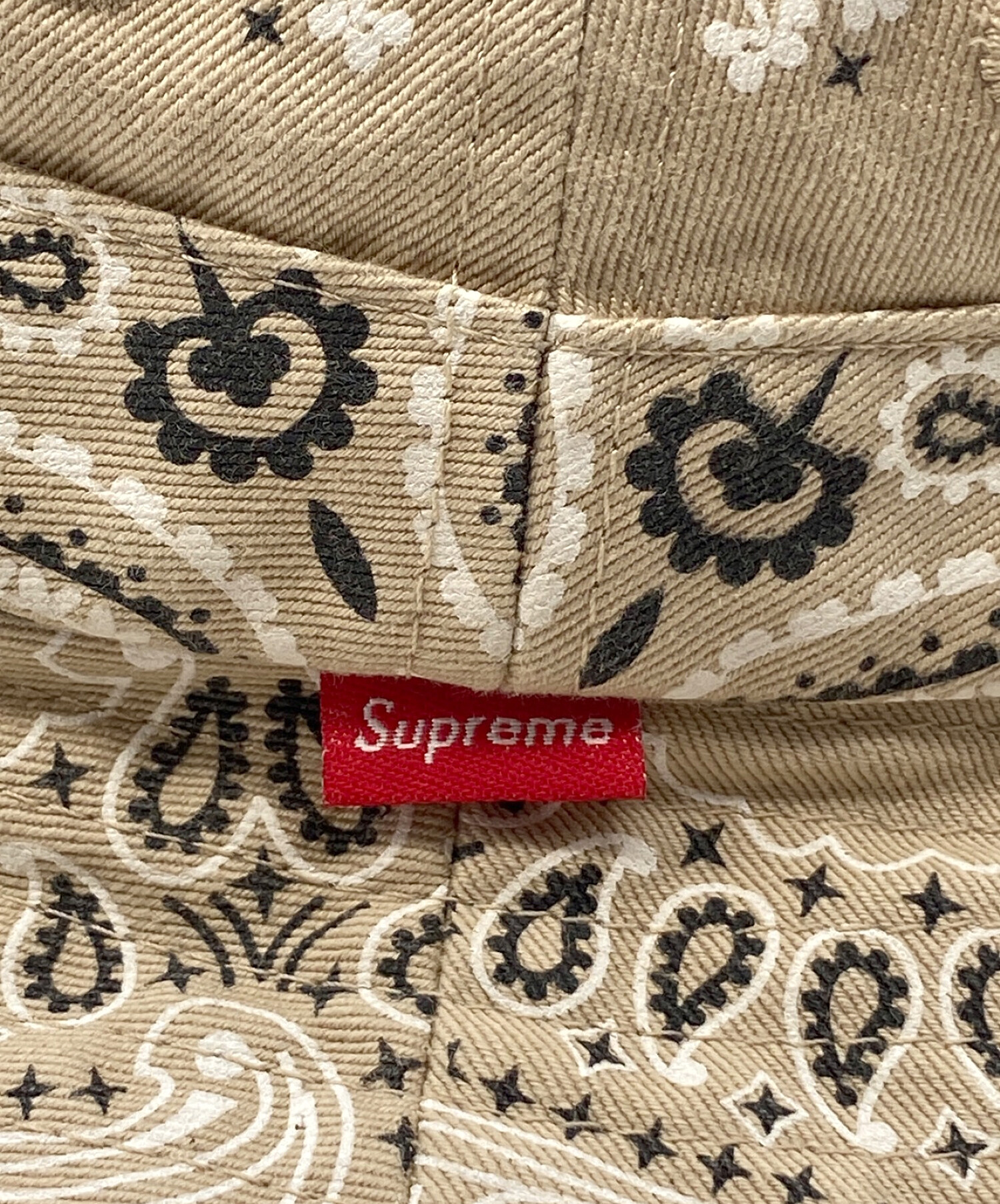 Supreme Bandana Crusher Tan M⁄L 野村訓市 Supreme Bandana Crusher Tan
