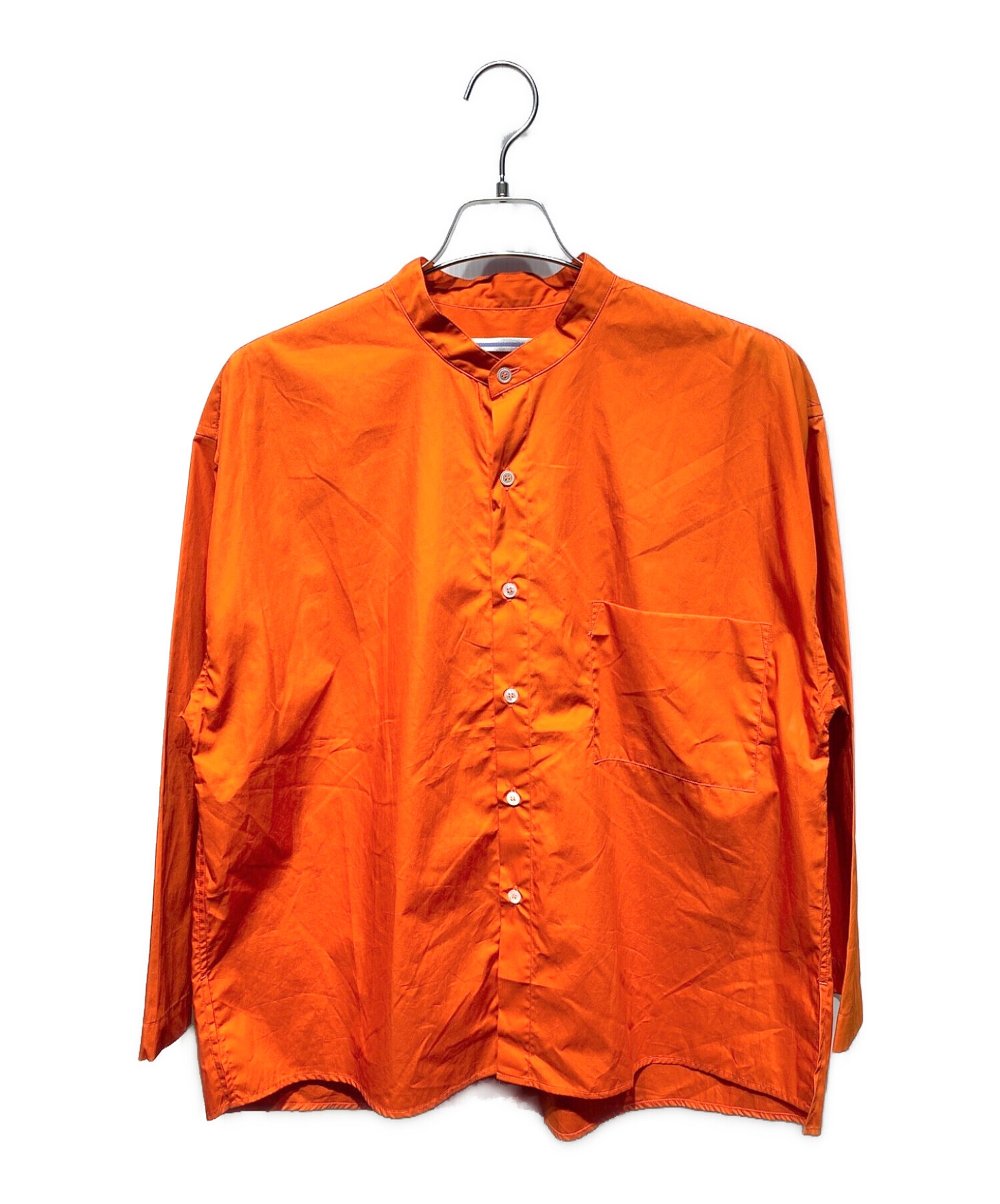 中古・古着通販】CristaSeya (クリスタセヤ) PYJAMA SHIRT オレンジ