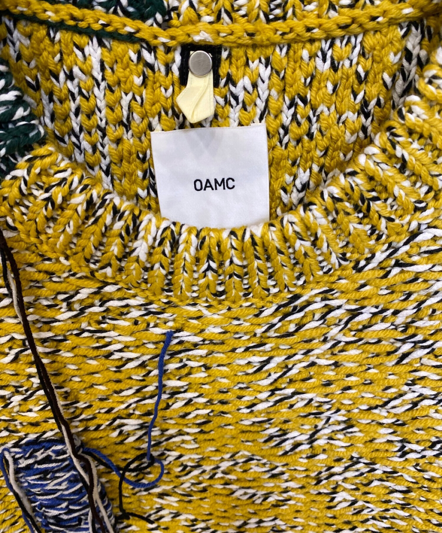 中古・古着通販】OAMC (オーエーエムシー) ASTRAL CREWNECK イエロー 