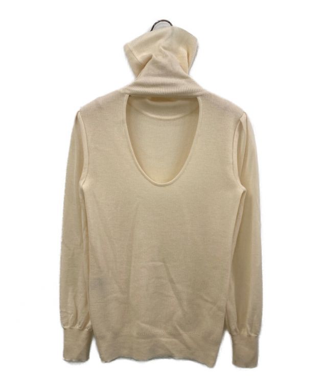 中古・古着通販】SINME (シンメ) リブバックオープンタートルネック