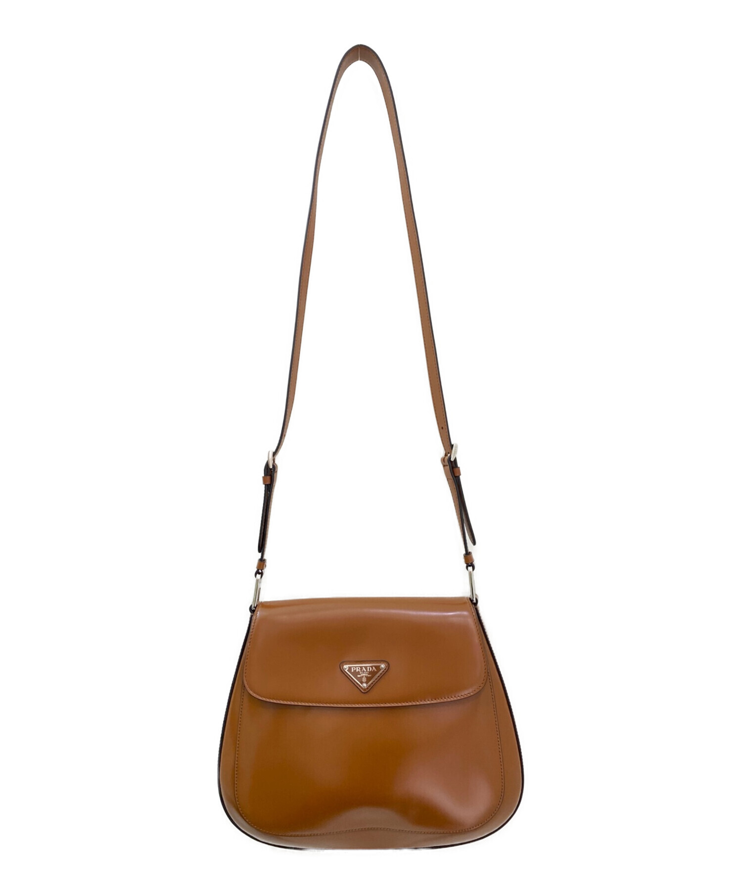 中古・古着通販】PRADA (プラダ) クレオ/2WAYショルダーバッグ TABACCO 