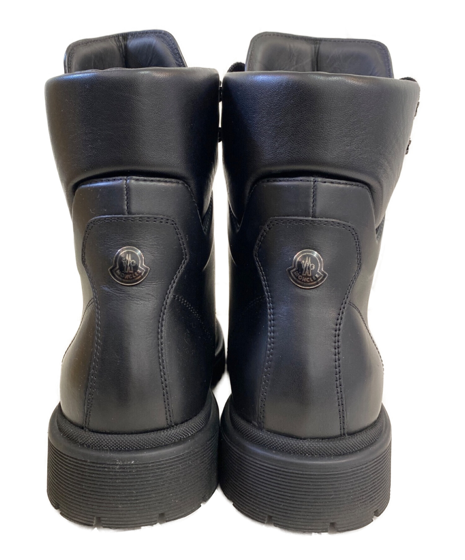 中古・古着通販】MONCLER (モンクレール) PATTY ANKLE BOOTS ブラック