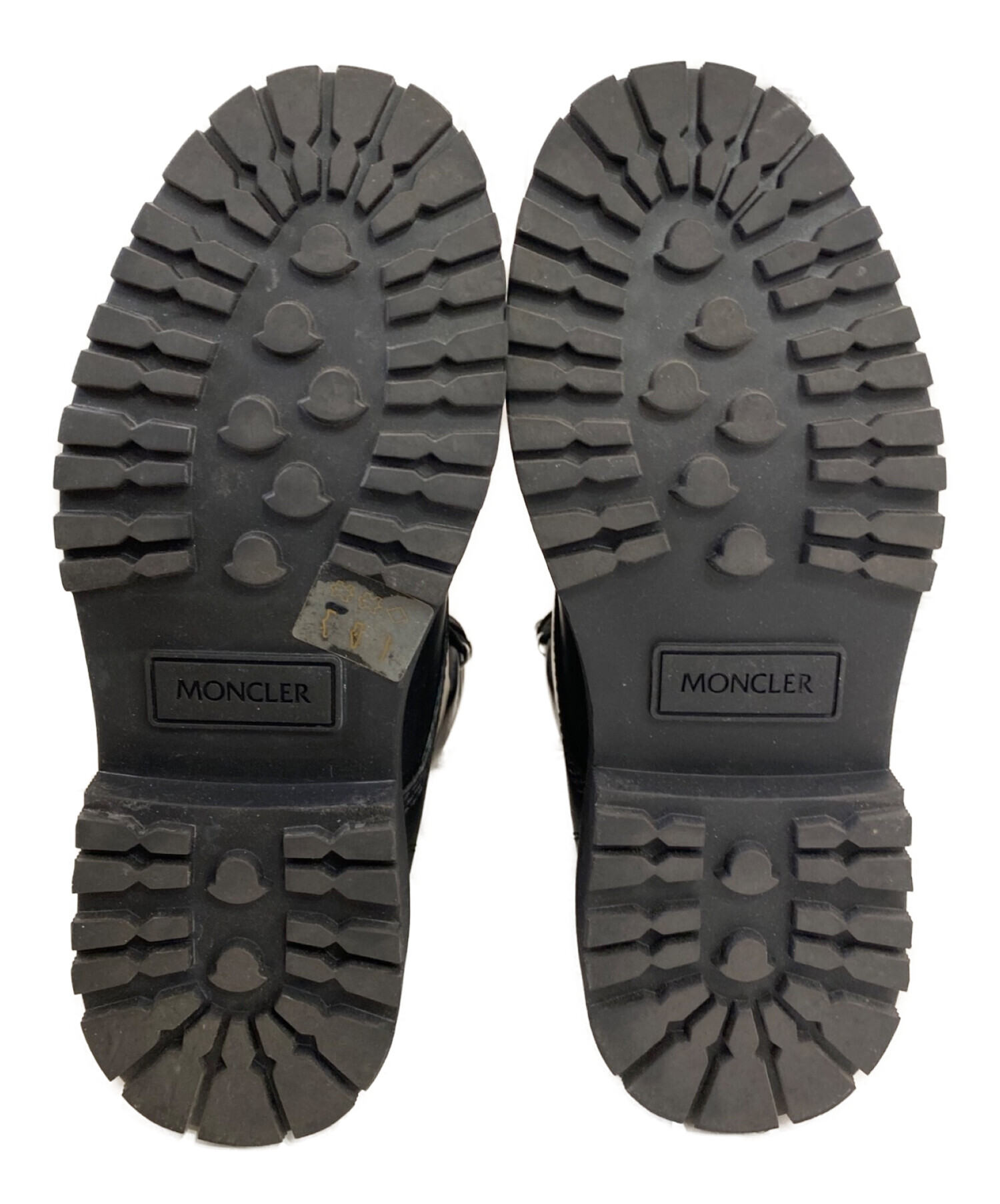 中古・古着通販】MONCLER (モンクレール) PATTY ANKLE BOOTS ブラック