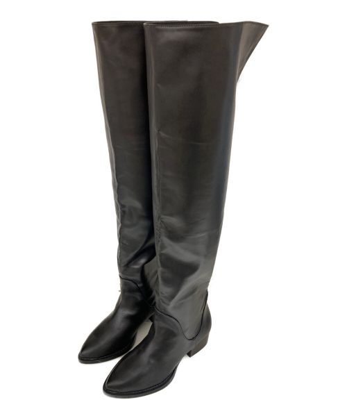 【美品】ETRE TOKYO ニーハイブーツ　黒　37 エトレ　トウキョウ 3090045197855452_01_1456.jpeg