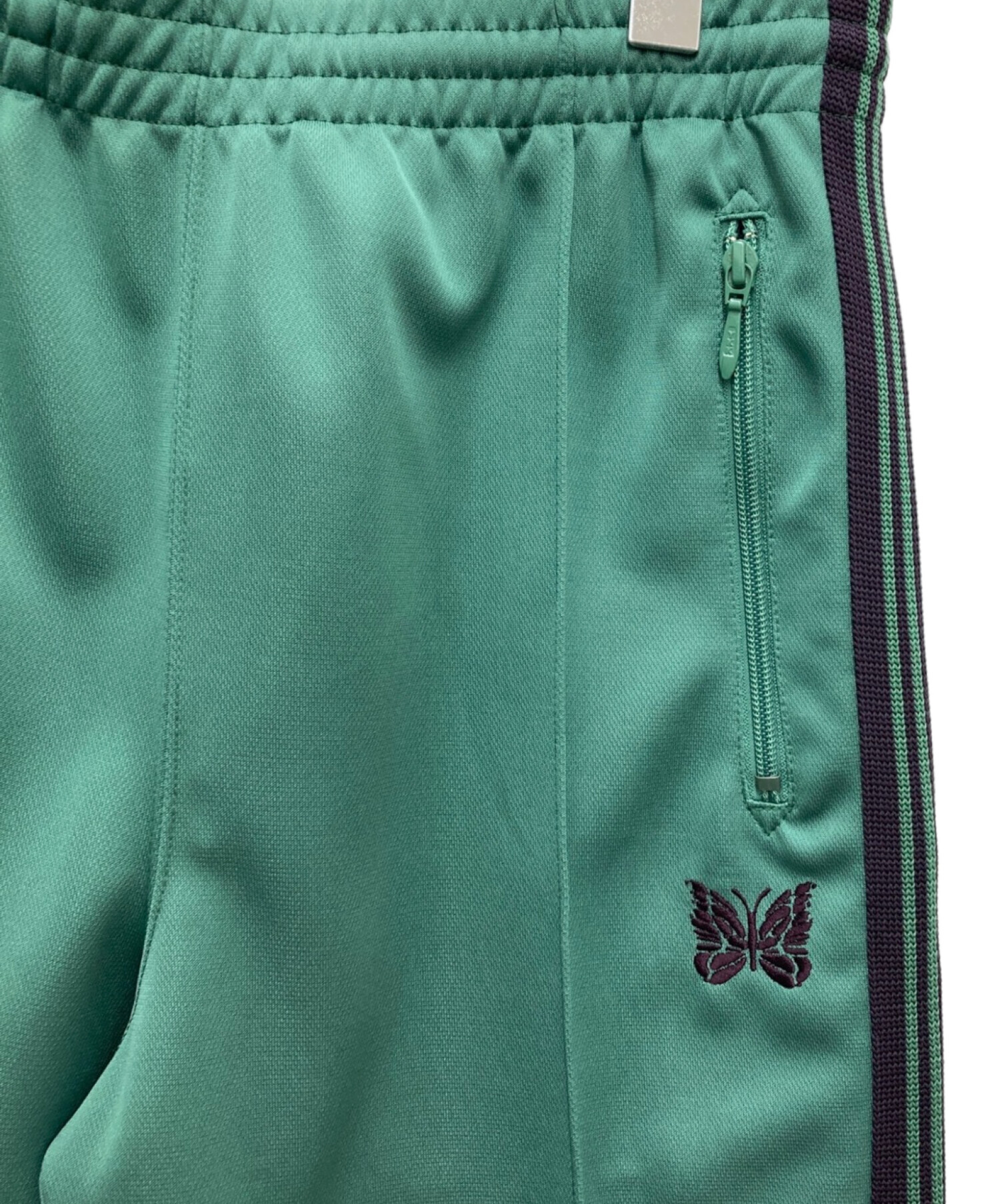 ニードルスグリーン 中古・古着通販】Needles (ニードルズ) Narrow Track Pant グリーン