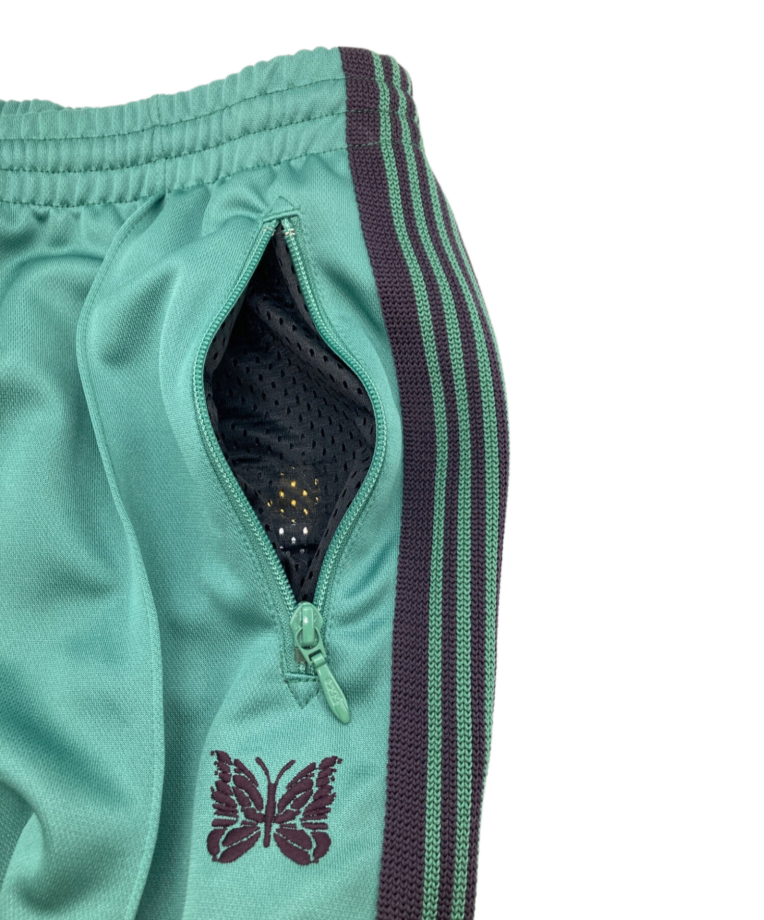 ニードルスグリーン Needles（ニードルス） ジャージパンツ S グリーン メンズ : ZOZOTOWN