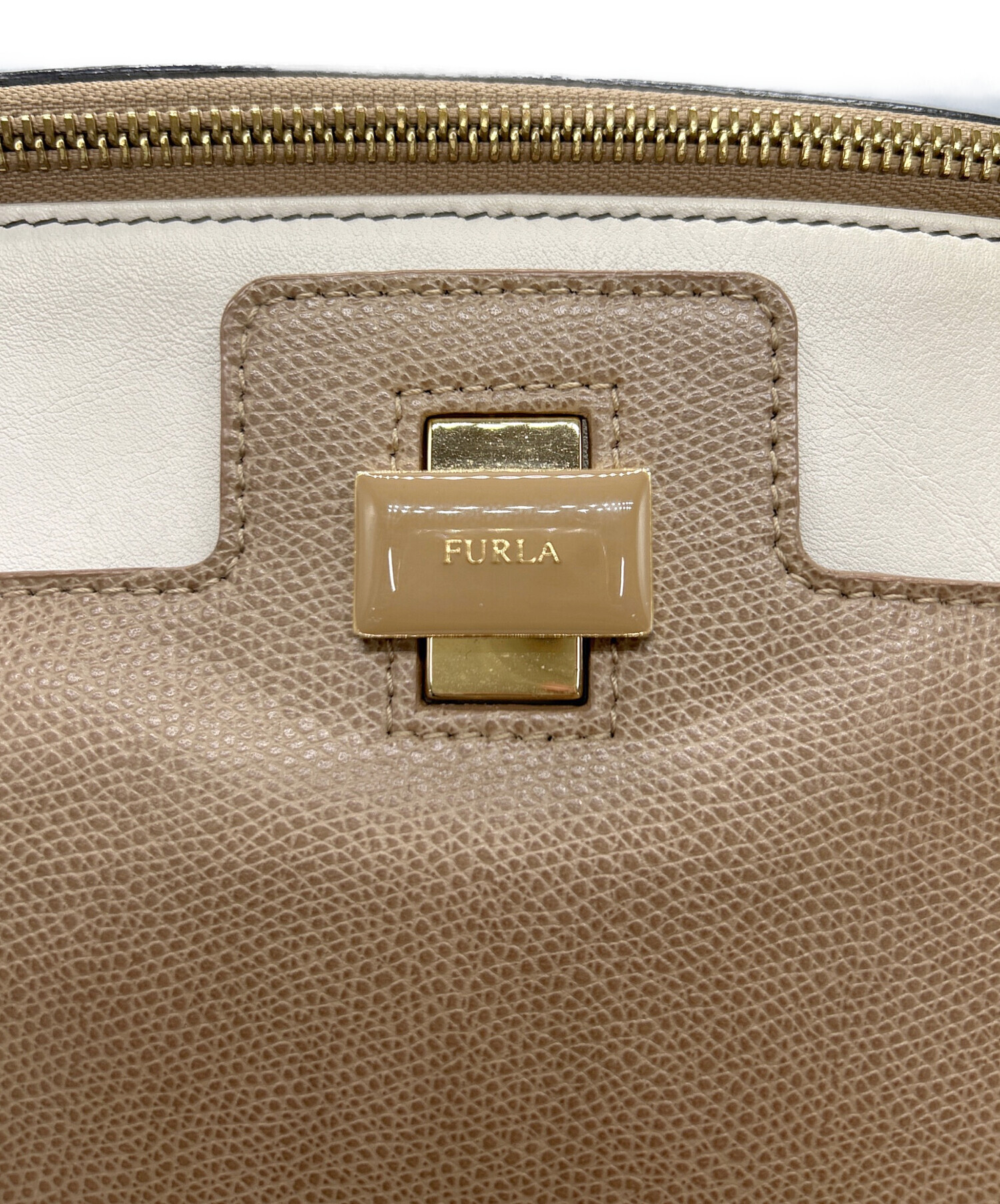 中古・古着通販】FURLA (フルラ) ハンドバッグ パイパールクス 