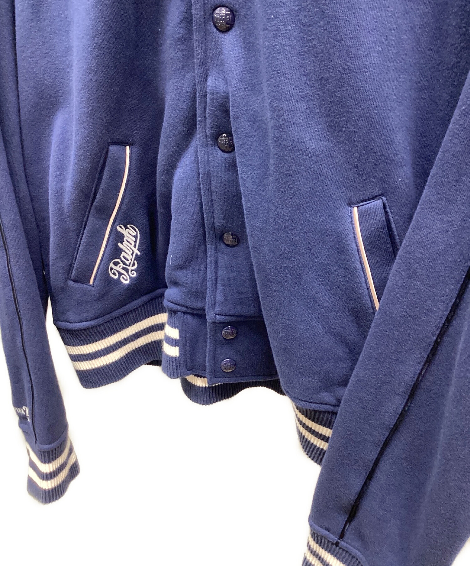 中古 RALPH LAUREN PINK PONY バスケットボール ジャケット POLO RALPH LAUREN（ポロ ラルフ ローレン）の「Pink Pony フリース