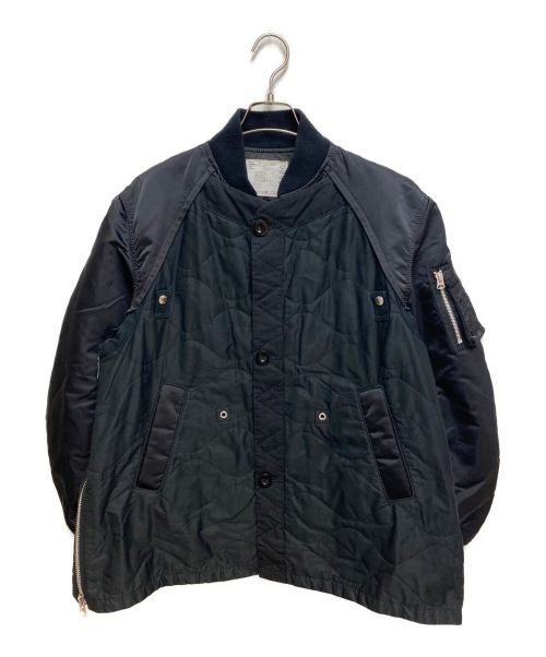 中古・古着通販】sacai (サカイ) Nylon Twill Blouson ブラック サイズ