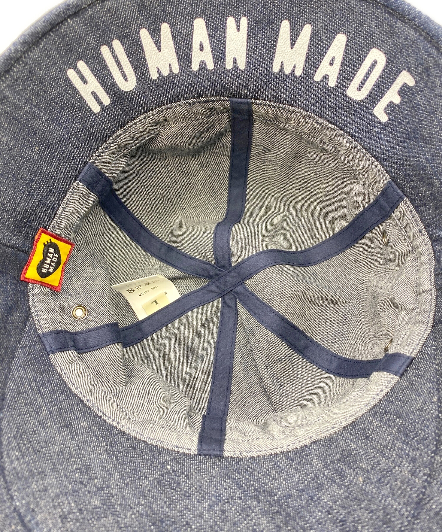 Human Made ヒューマンメイド デニム バケットハット L メンズ