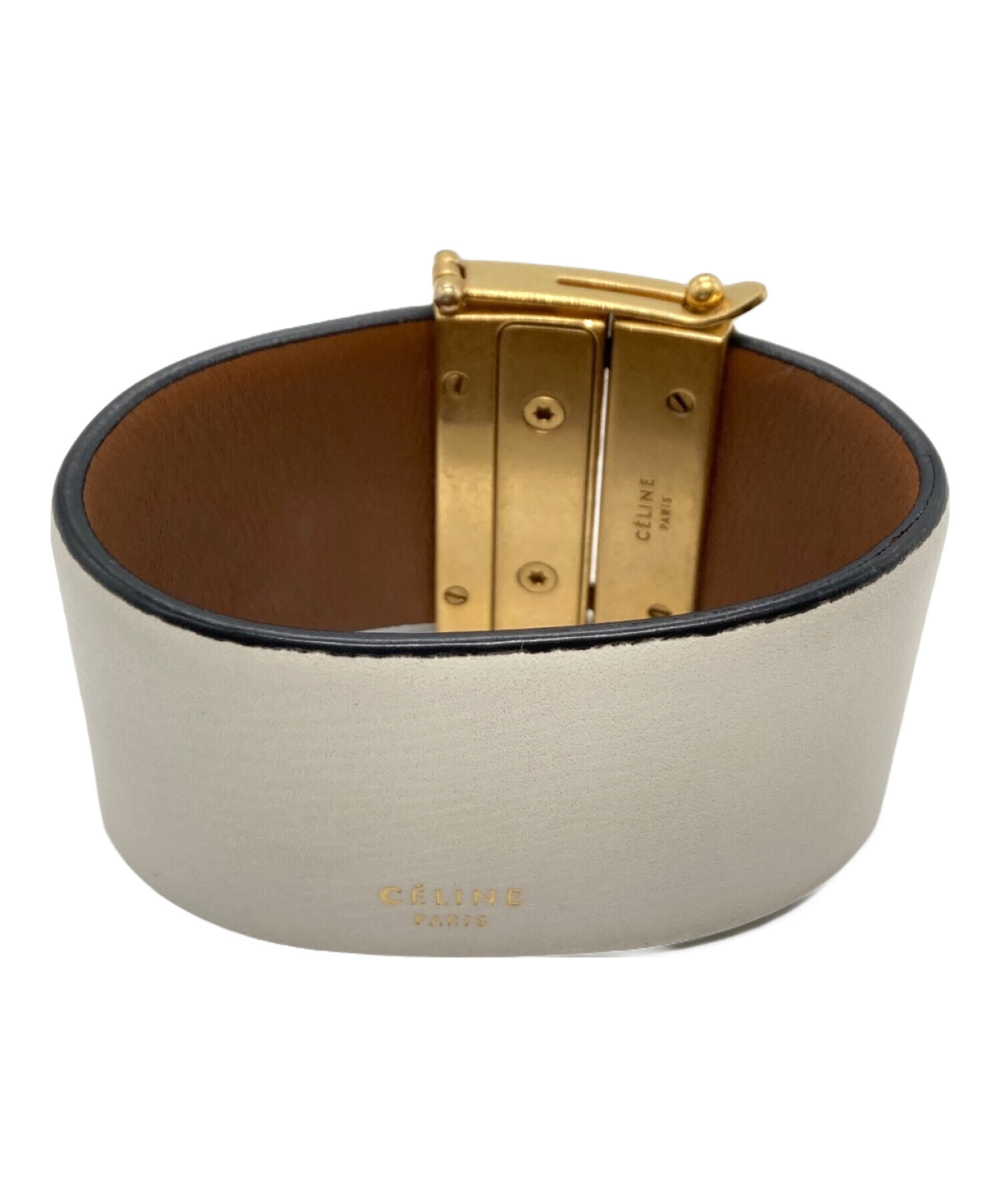 中古・古着通販】CELINE (セリーヌ) ブレスレット ホワイト｜ブランド 