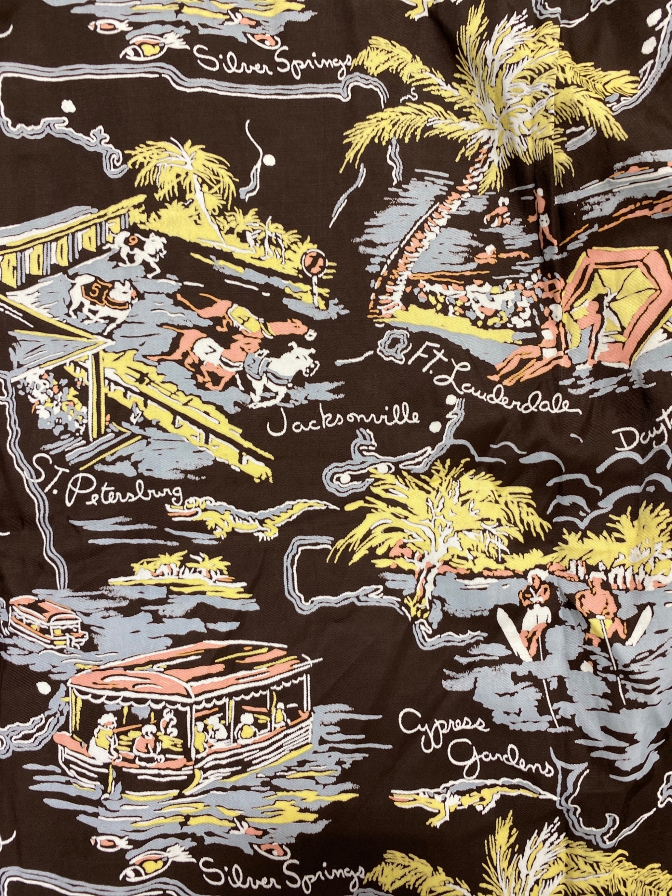 中古・古着通販】VISVIM (ビズビム) DUKE SHIRT SUNSHINE S/S ブラウン