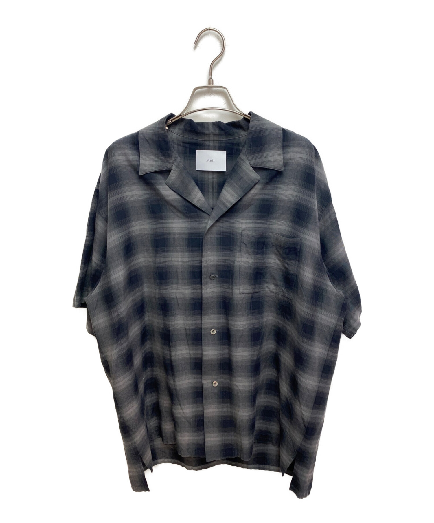中古・古着通販】stein (シュタイン) OVERSIZED OPEN COLLAR SS SHIRT