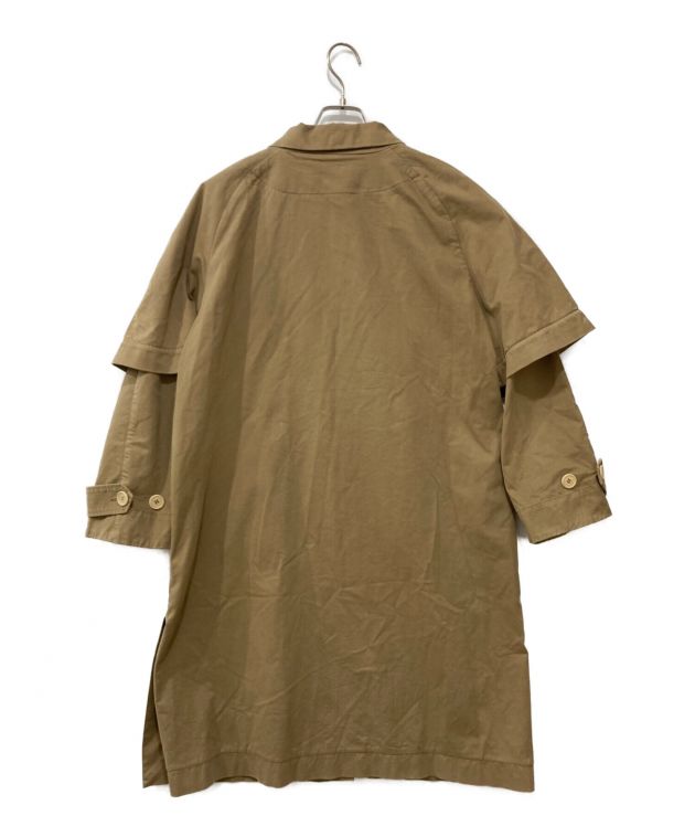 HENRIK VIBSKOV コート　ユニセックスサイズ Henrik Vibskov - Stand Collar Layered Coat (size-M) ¥26000+tax