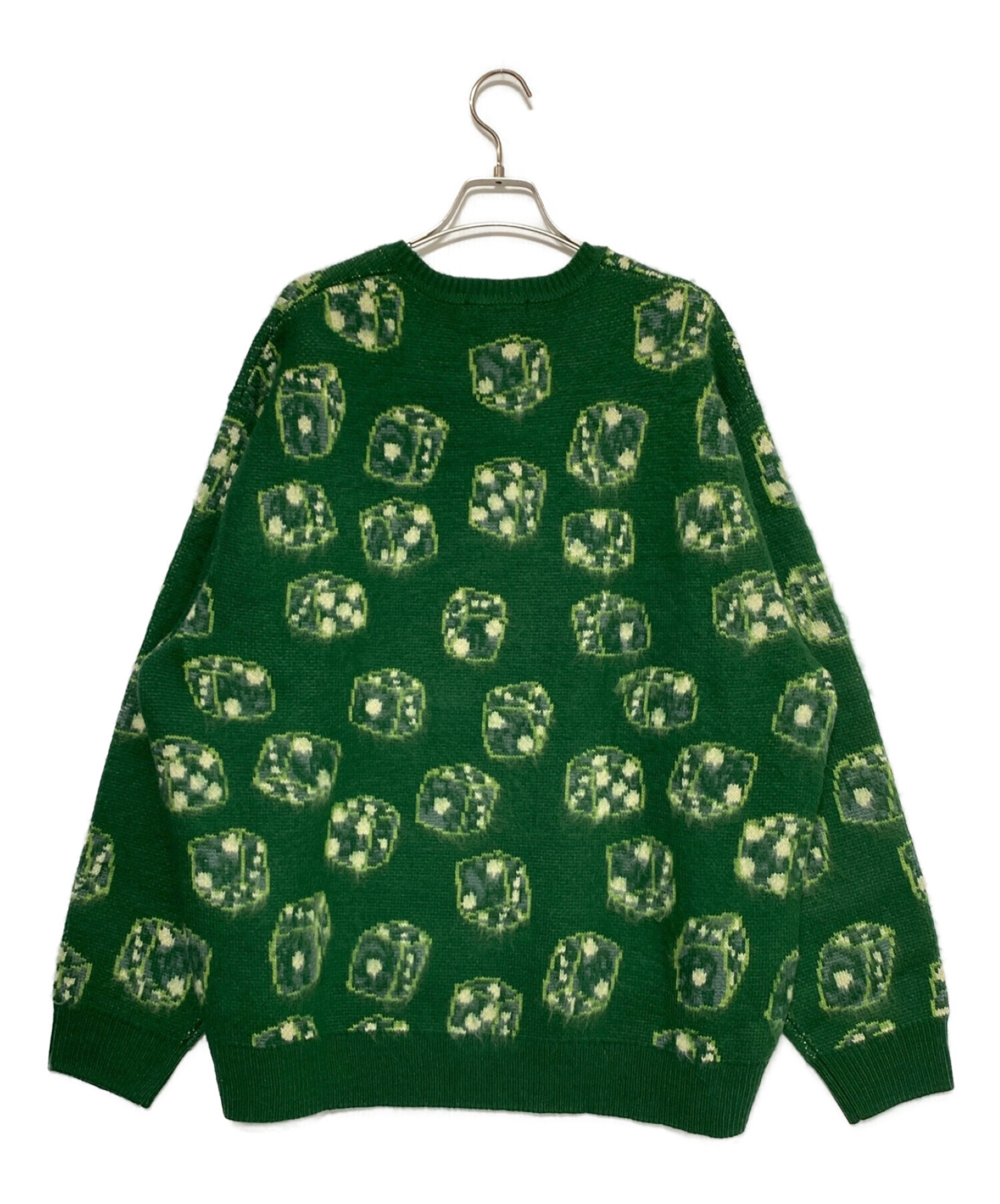 中古・古着通販】SUPREME (シュプリーム) Dice Sweater グリーン 