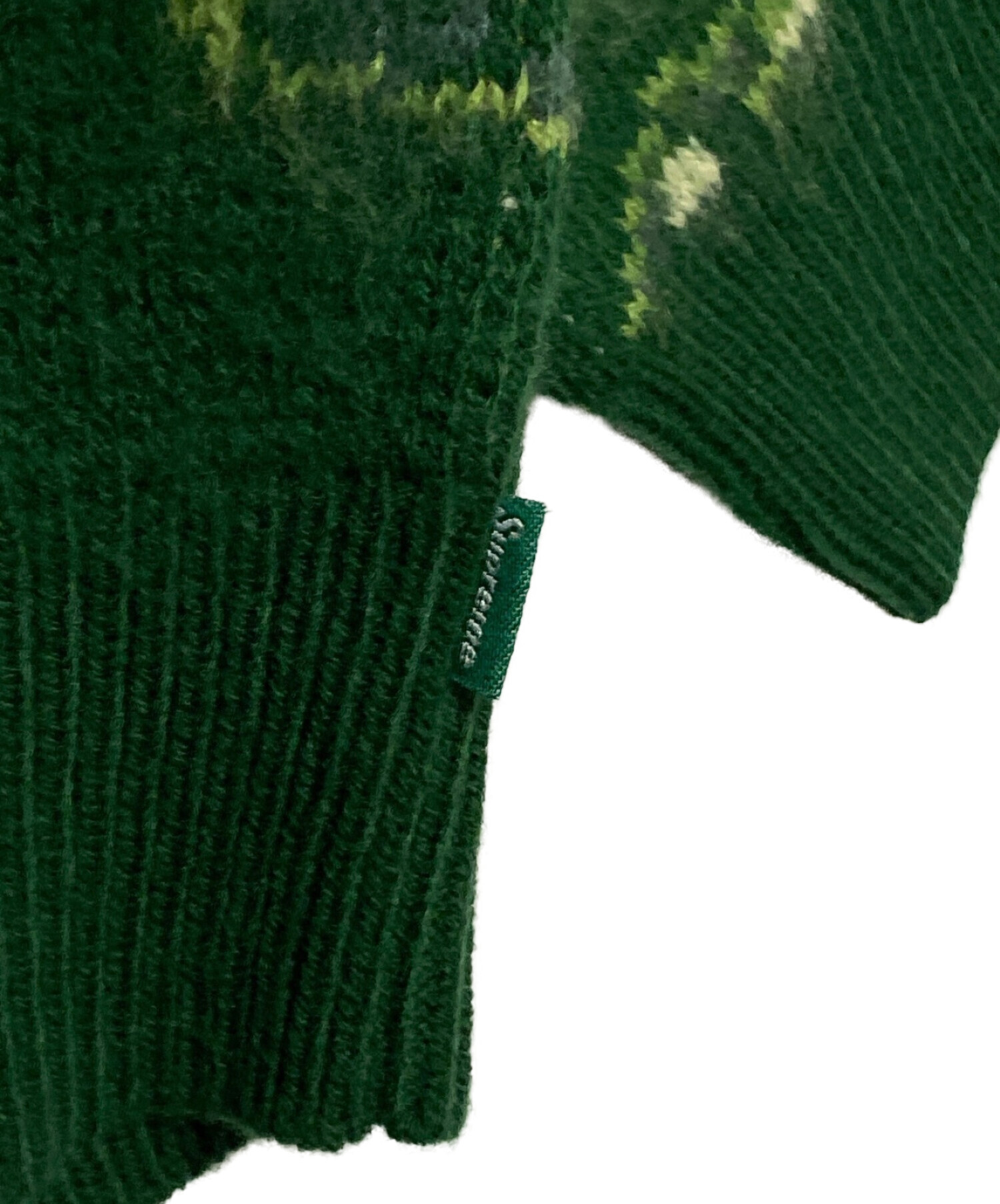 中古・古着通販】SUPREME (シュプリーム) Dice Sweater グリーン 