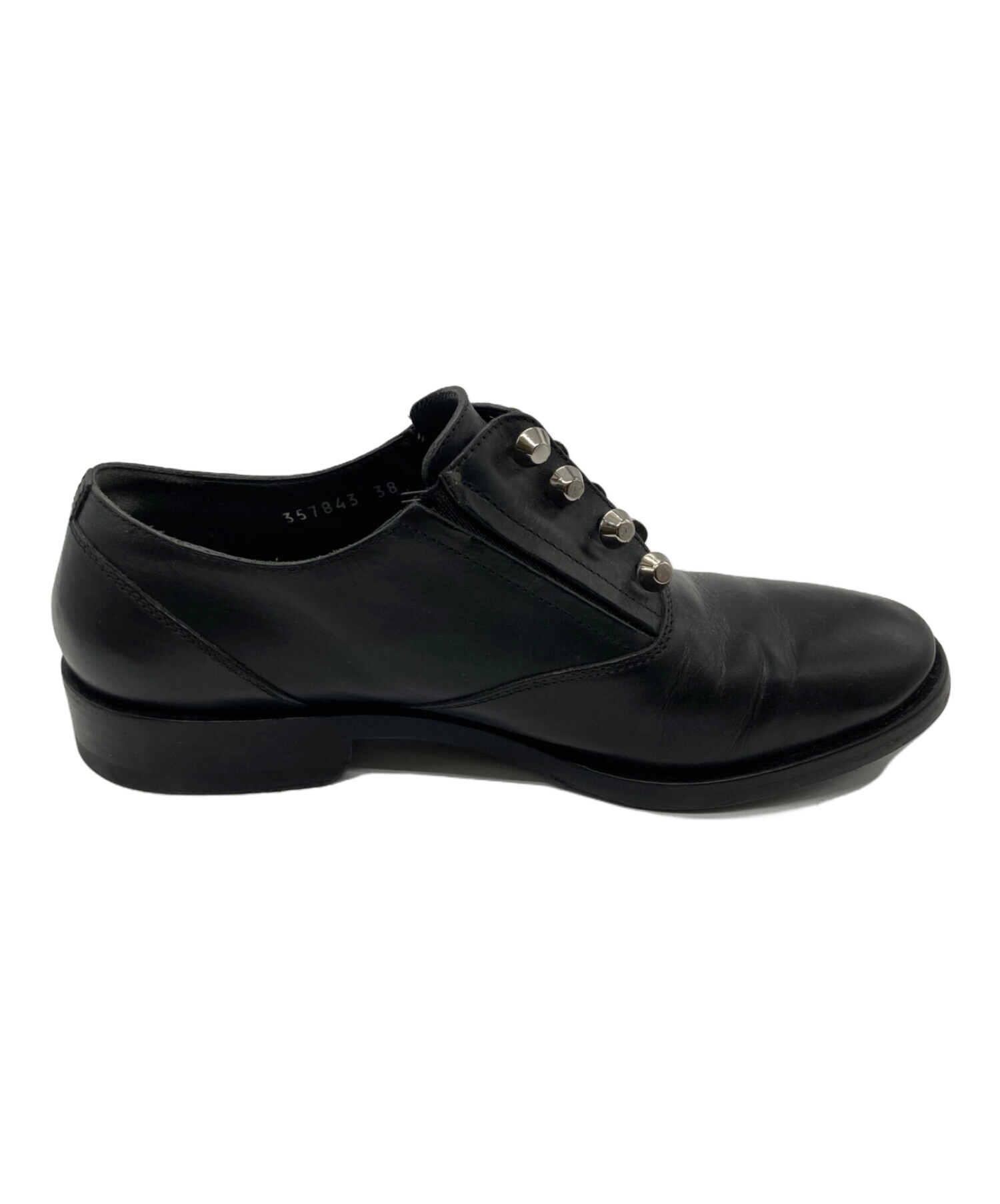 中古・古着通販】BALENCIAGA (バレンシアガ) ドレスシューズ ブラック 
