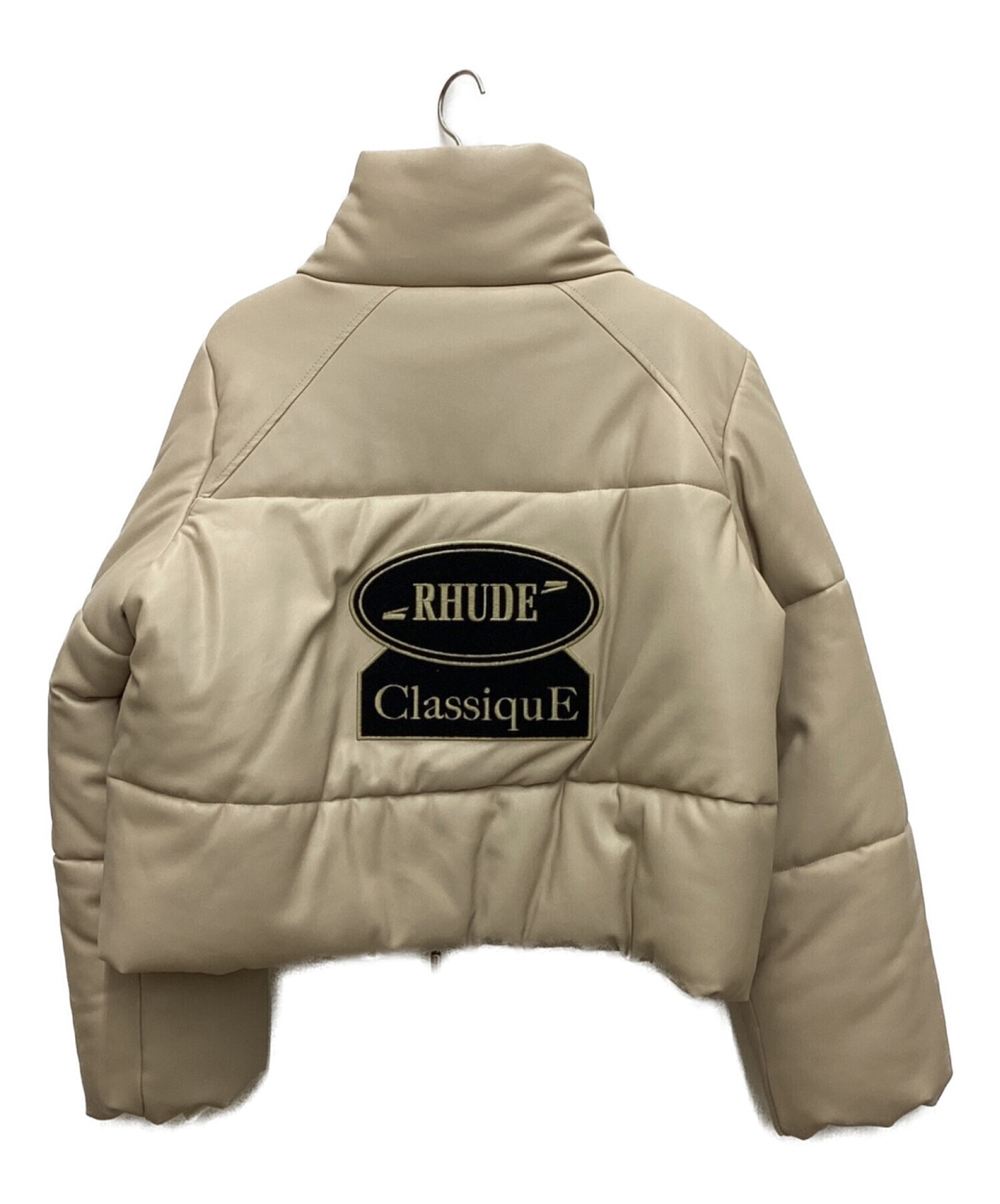 中古・古着通販】RHUDE (ルード) フェイクレザー パファージャケット 