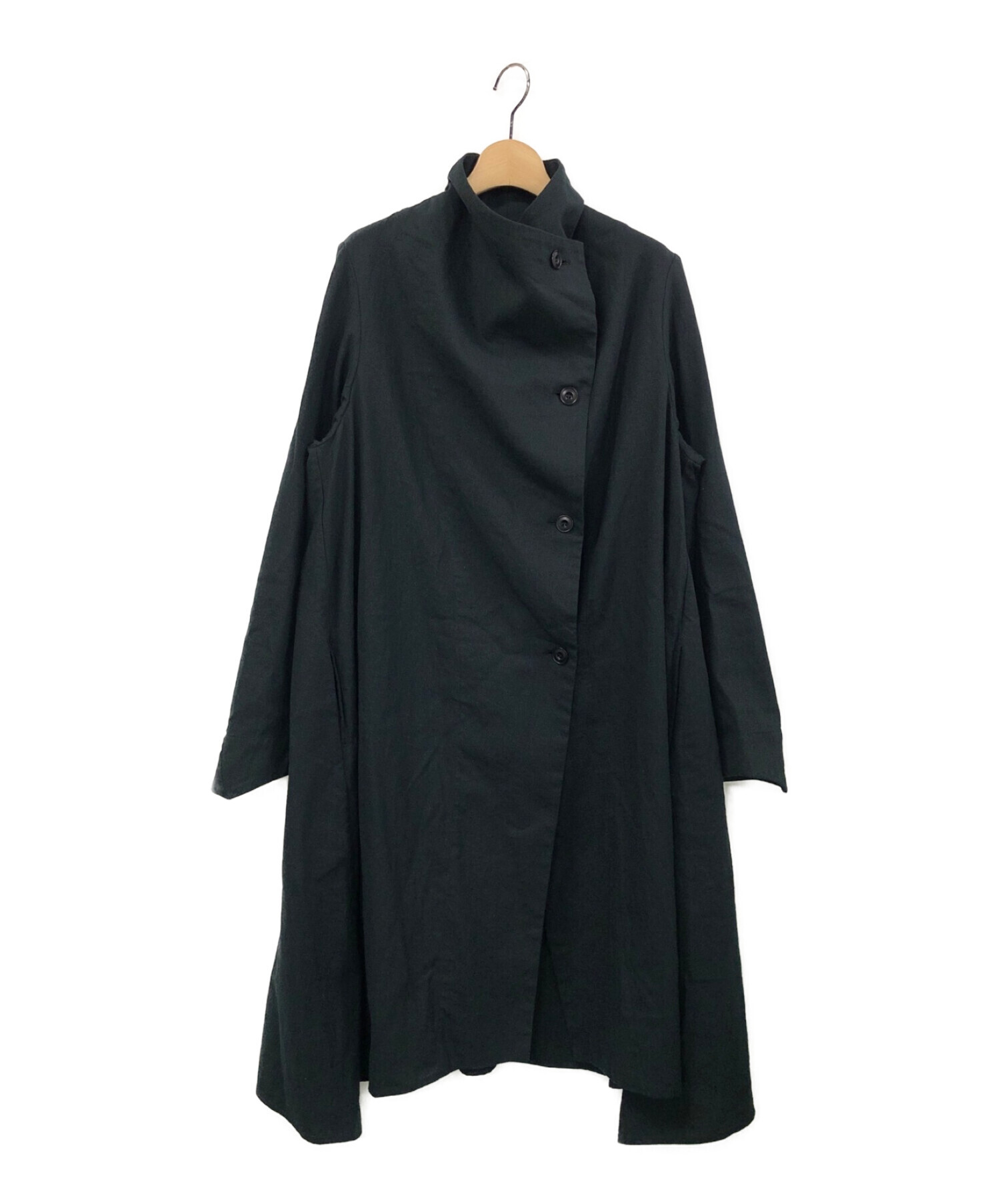 中古・古着通販】IROFUSI (イロフシ) ロングコーディガン ネイビー 