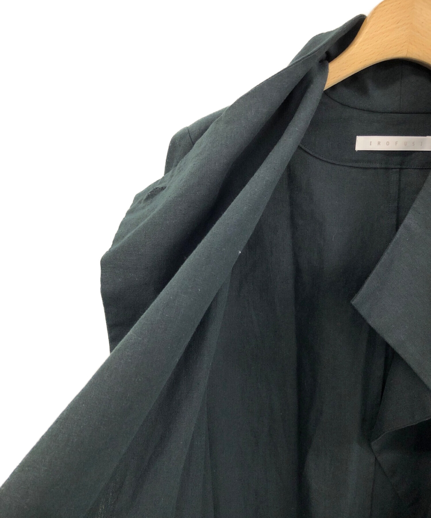 中古・古着通販】IROFUSI (イロフシ) ロングコーディガン ネイビー 