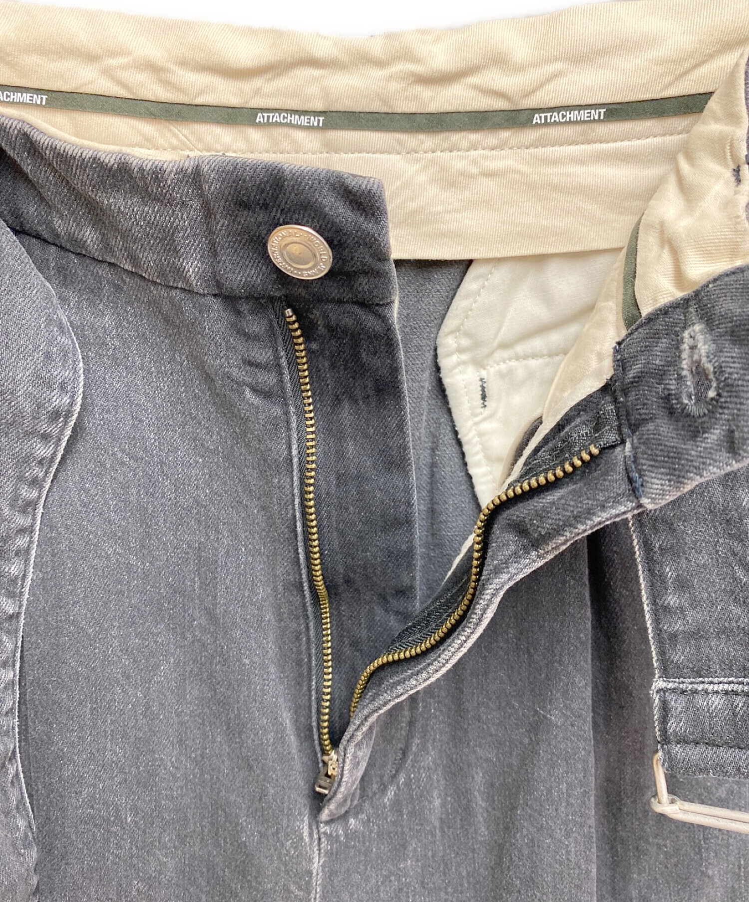 中古・古着通販】ATTACHMENT (アタッチメント) 11ozデニム トリプル 