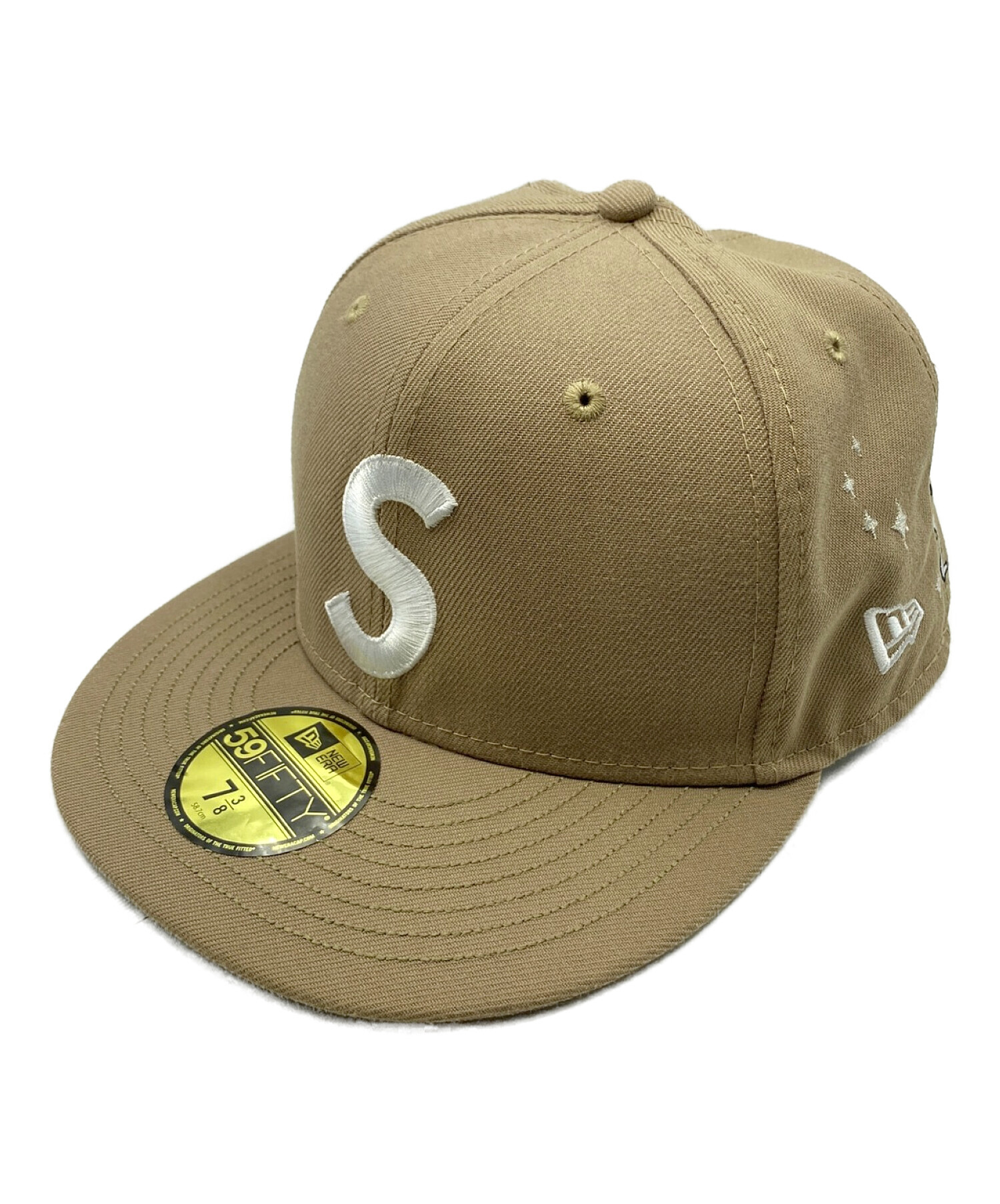 Supreme ニューエラ 59FIFTY キャップ ベージュ 7 3/8 Supreme 59FIFTY