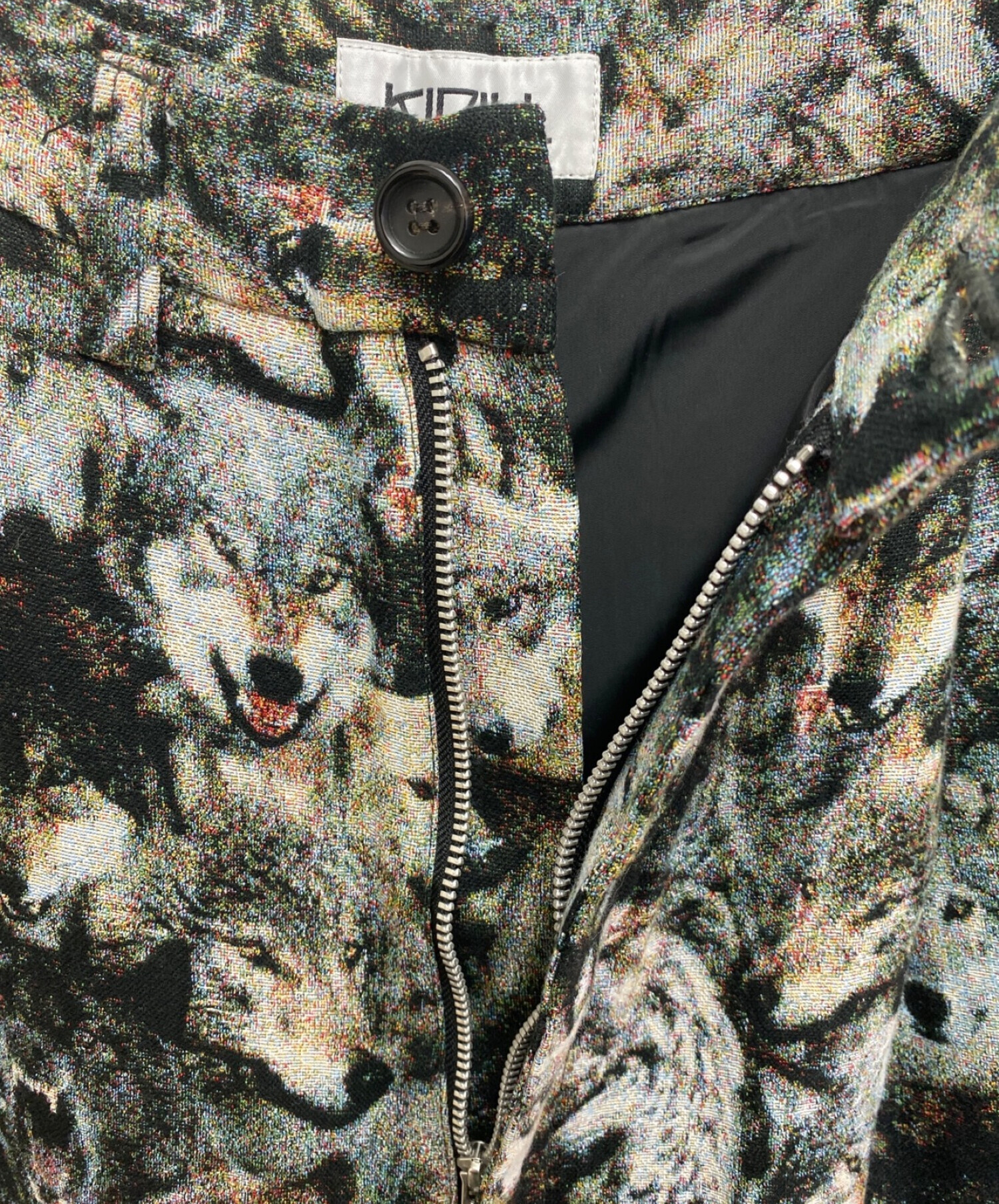 中古・古着通販】KIDILL (キディル) ウルフワイドタックパンツ 中古・古着通販】KIDILL (キディル) ウルフワイドタックパンツ