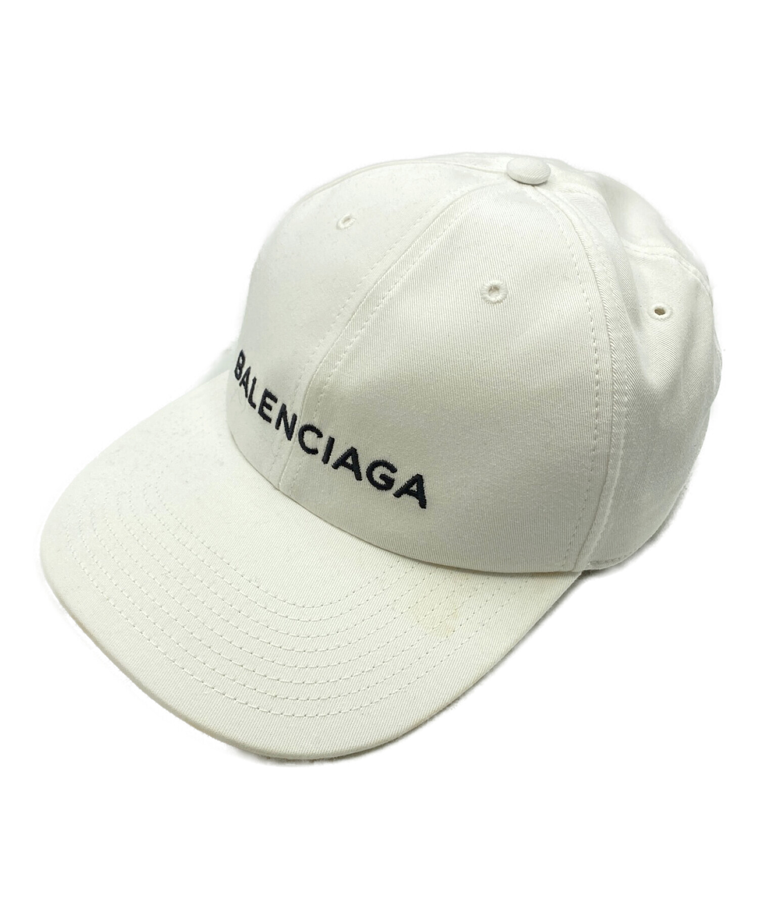 BALENCIAGA ブラック キャップ L58 BALENCIAGA バレンシアガ キャップ 
